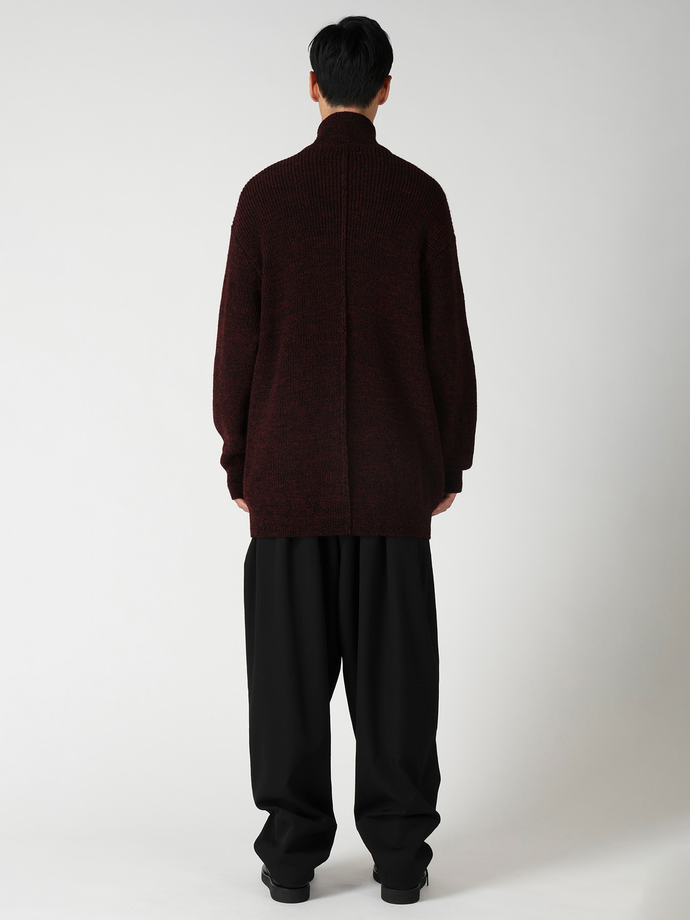 PARALLELED HALF CARDIGAN POCKET DETAIL ZIP BLOUSON