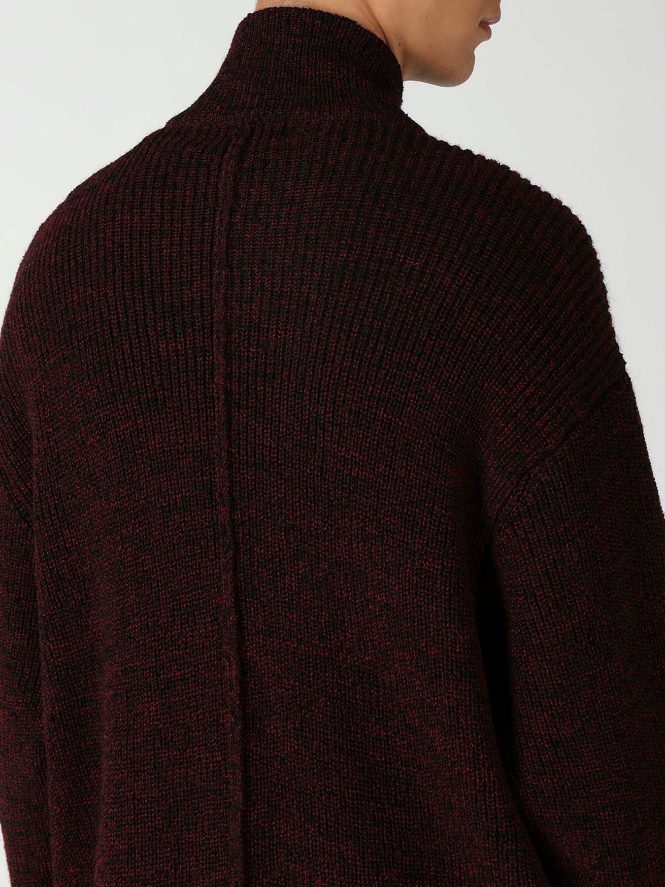 PARALLELED HALF CARDIGAN POCKET DETAIL ZIP BLOUSON