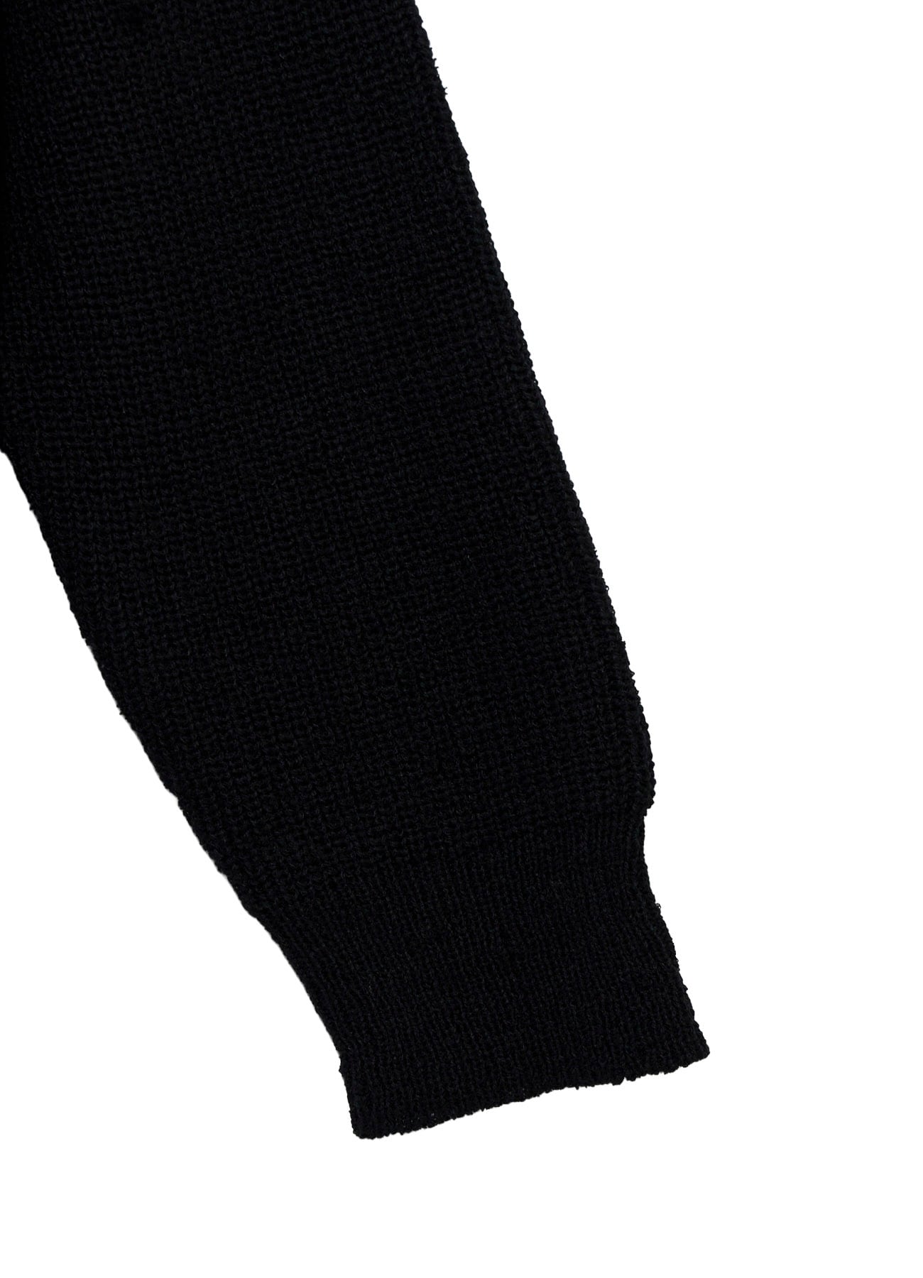 PARALLELED HALF CARDIGAN POCKET DETAIL ZIP BLOUSON