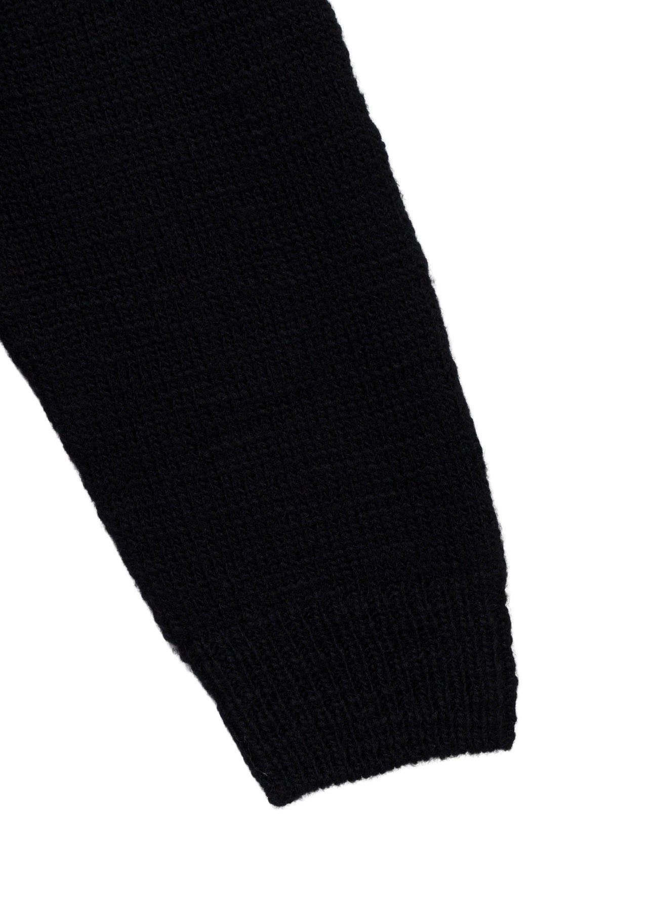 SINGLE JERSEY SHOULDER EPAULET HIGH NECK LONG CD