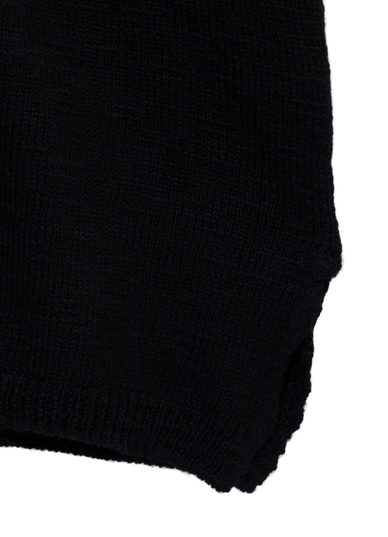 SINGLE JERSEY SHOULDER EPAULET HIGH NECK LONG CD
