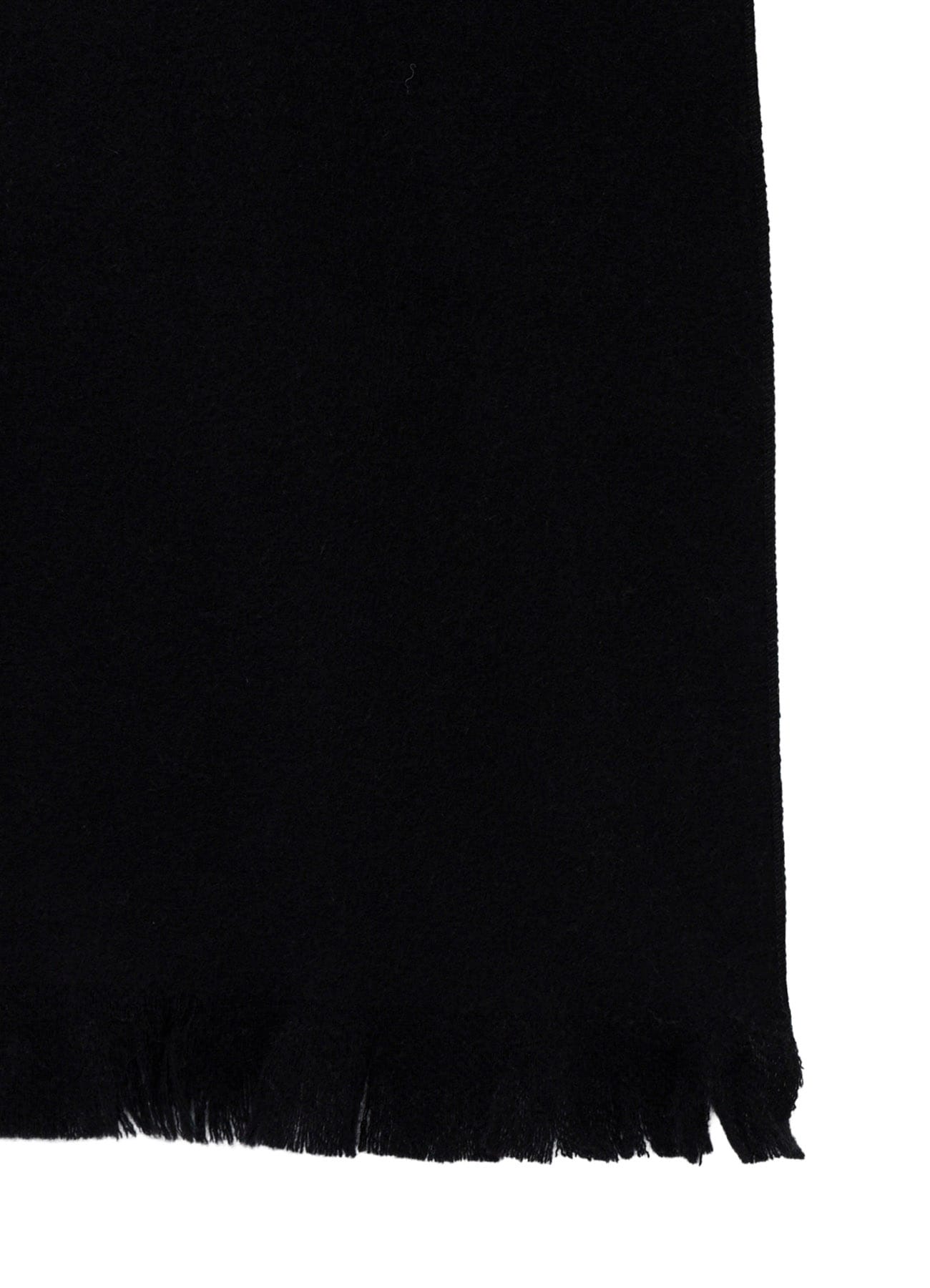 MILLED WOOL HOOD STOLE
