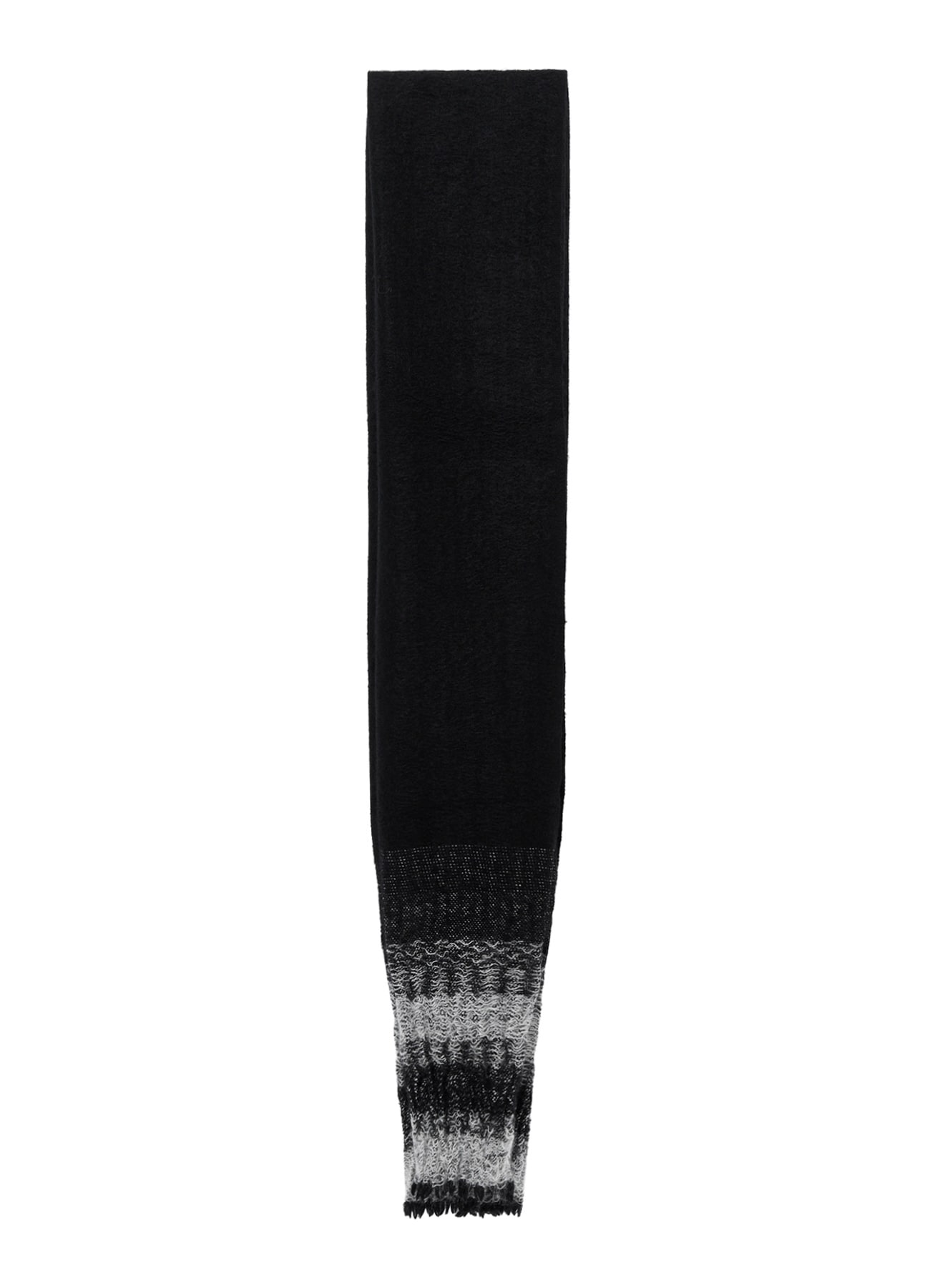 W/KID MOHAIR GATHER STRIPE STOLE