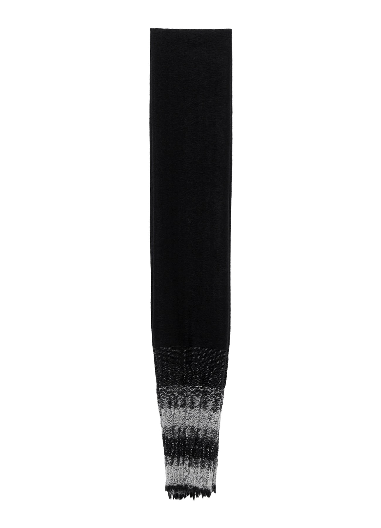 W/KID MOHAIR GATHER STRIPE STOLE