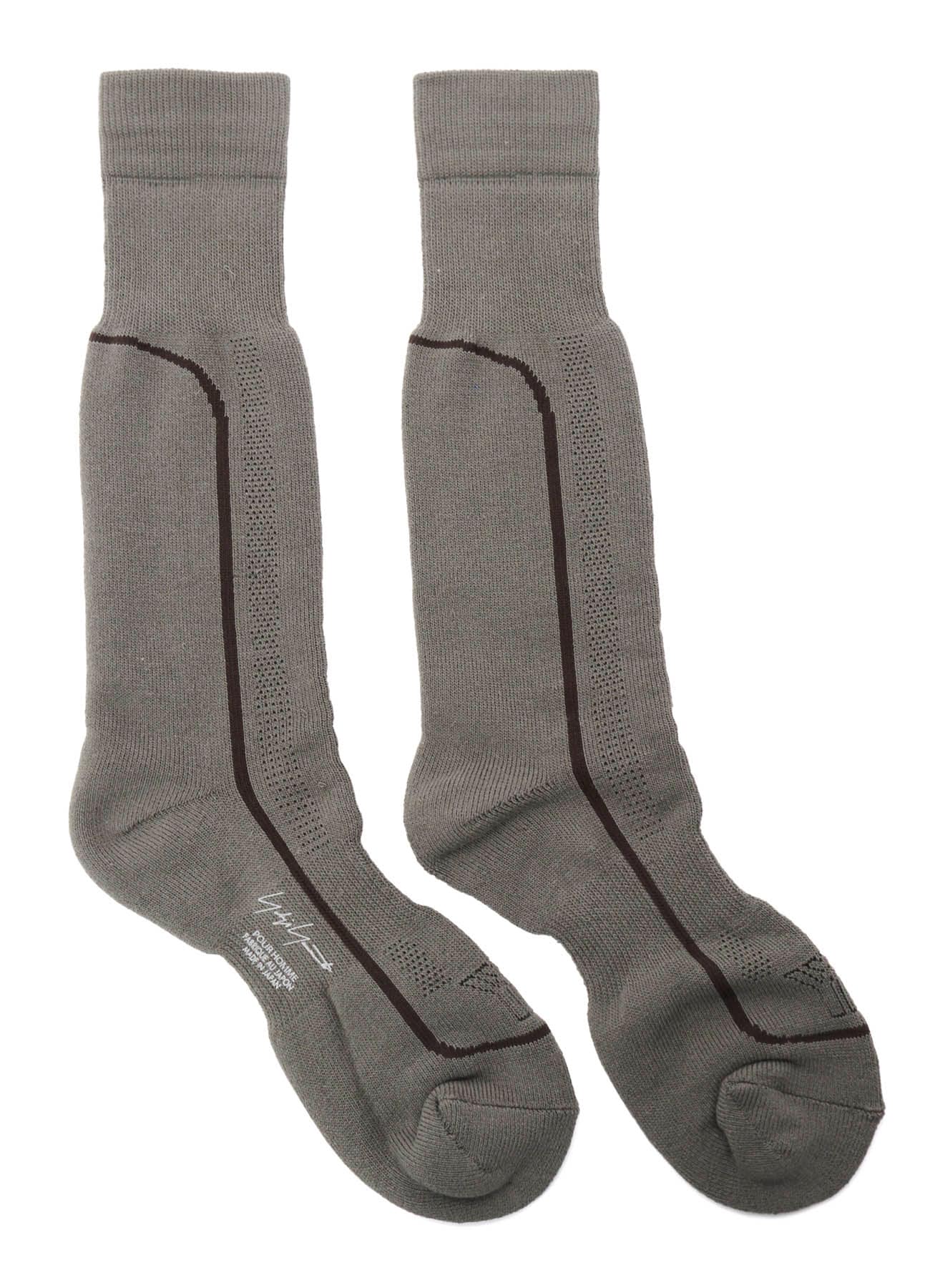 C/AC YARN DYED PILE MILITARY SOCKS