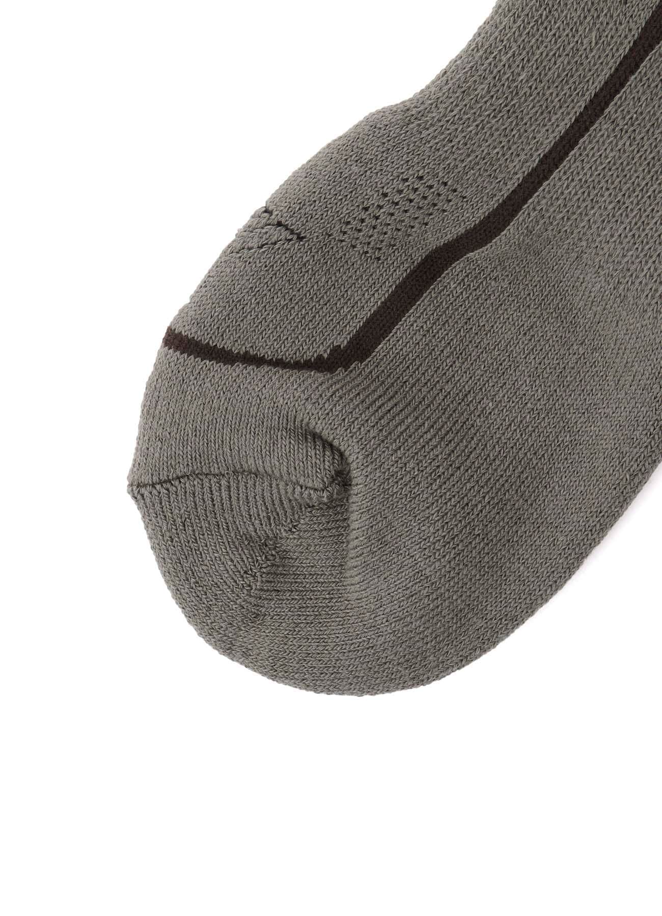 C/AC YARN DYED PILE MILITARY SOCKS