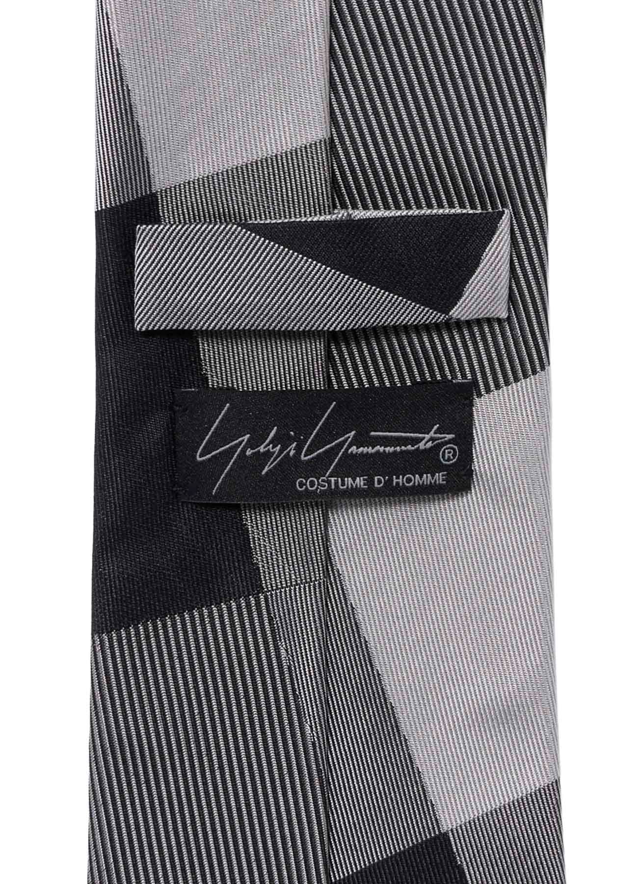 BLOCK PLAID JQ DERBY TIE A