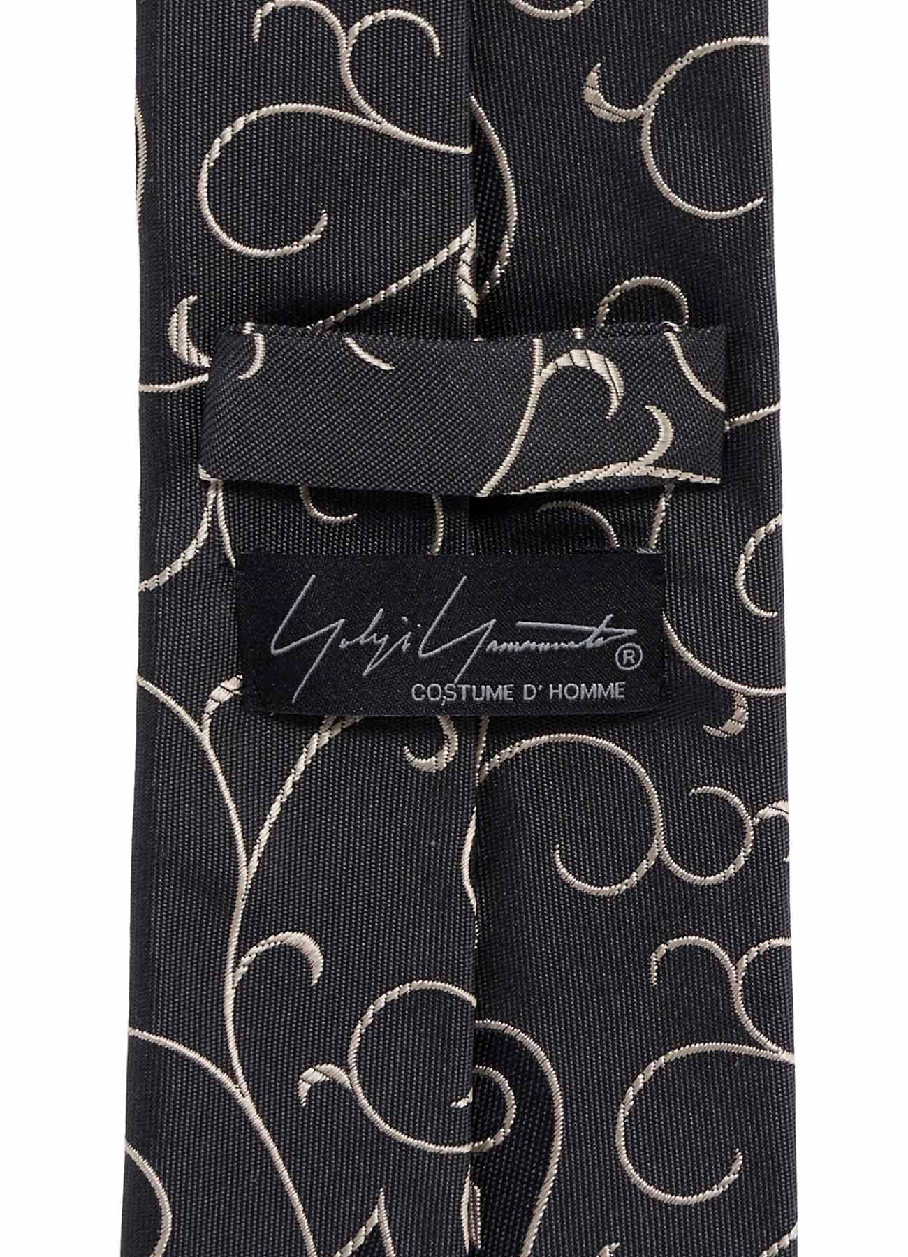 HEART SCROLL JQ DERBY TIE B
