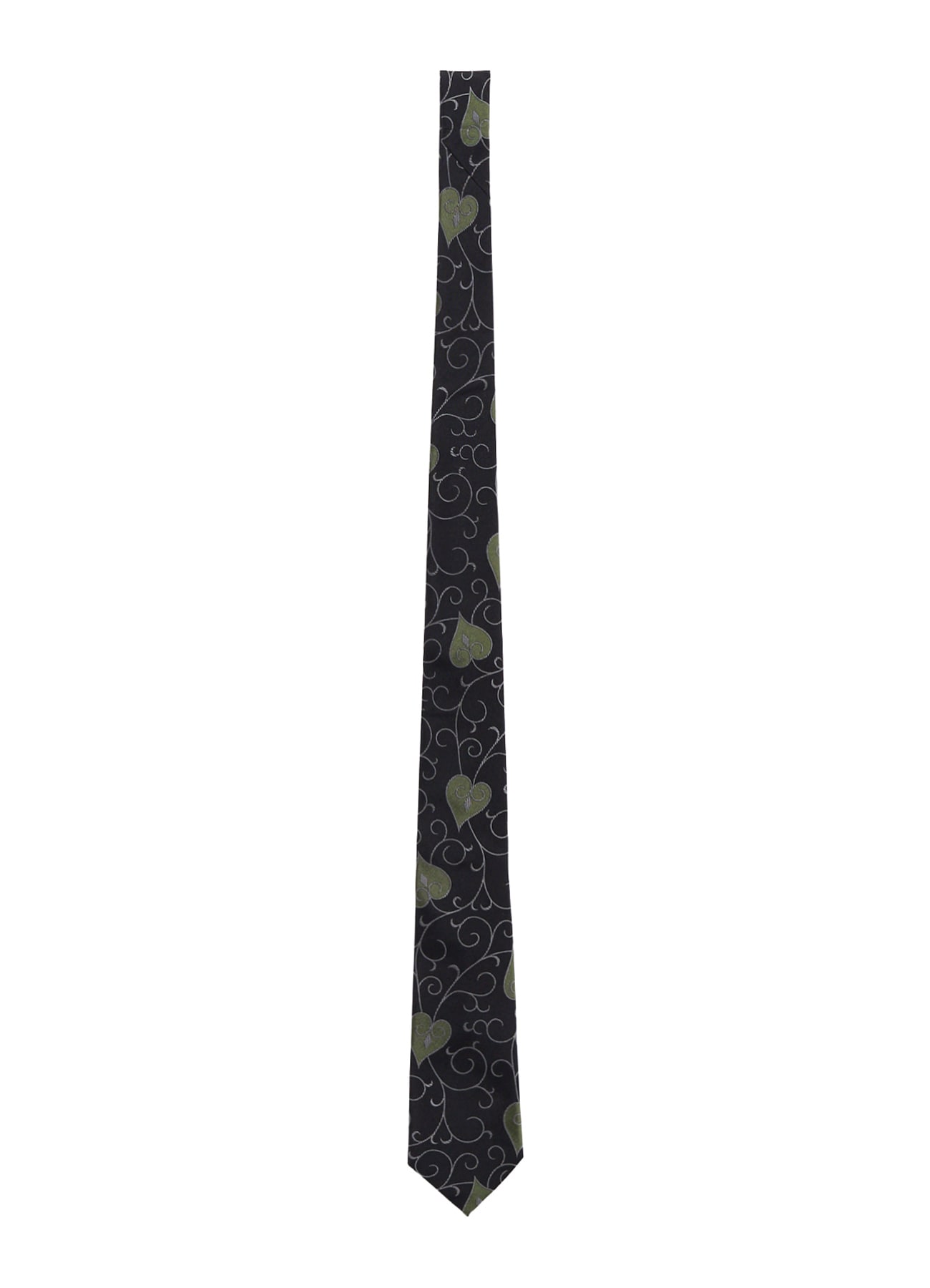 HEART SCROLL JQ DERBY TIE B