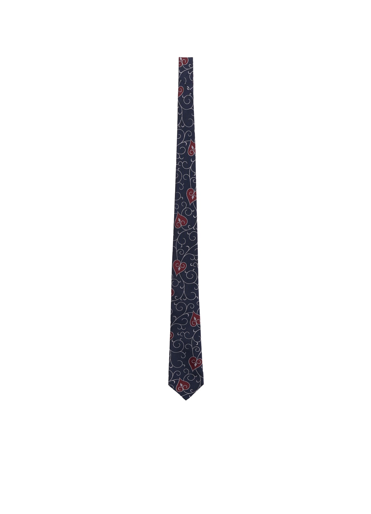 HEART SCROLL JQ DERBY TIE B