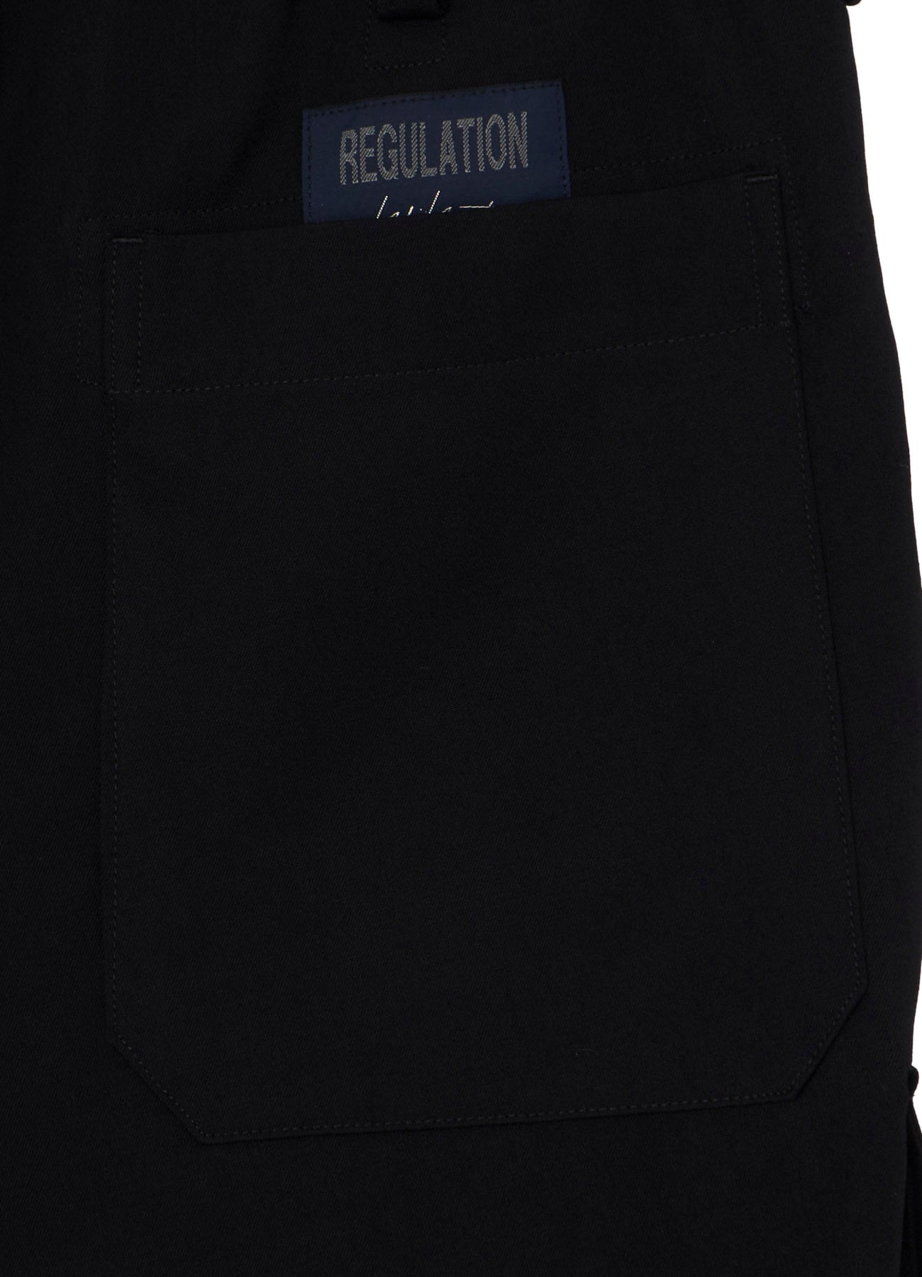 RE GABARDINE RIB FLAP POCKET PANTS