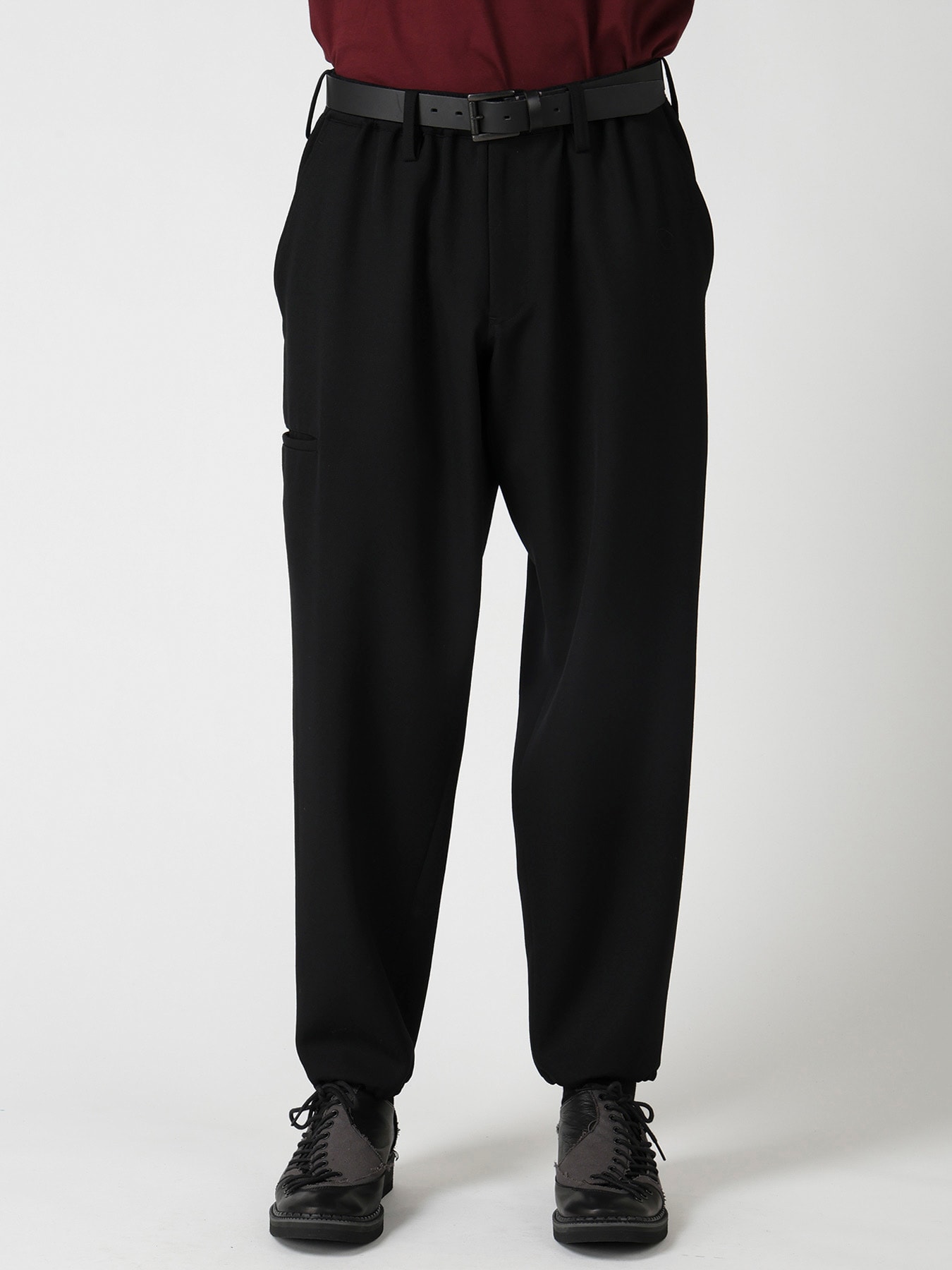 RE ARMY GABARDINE RIB SINGLE WELT POCKET PANTS