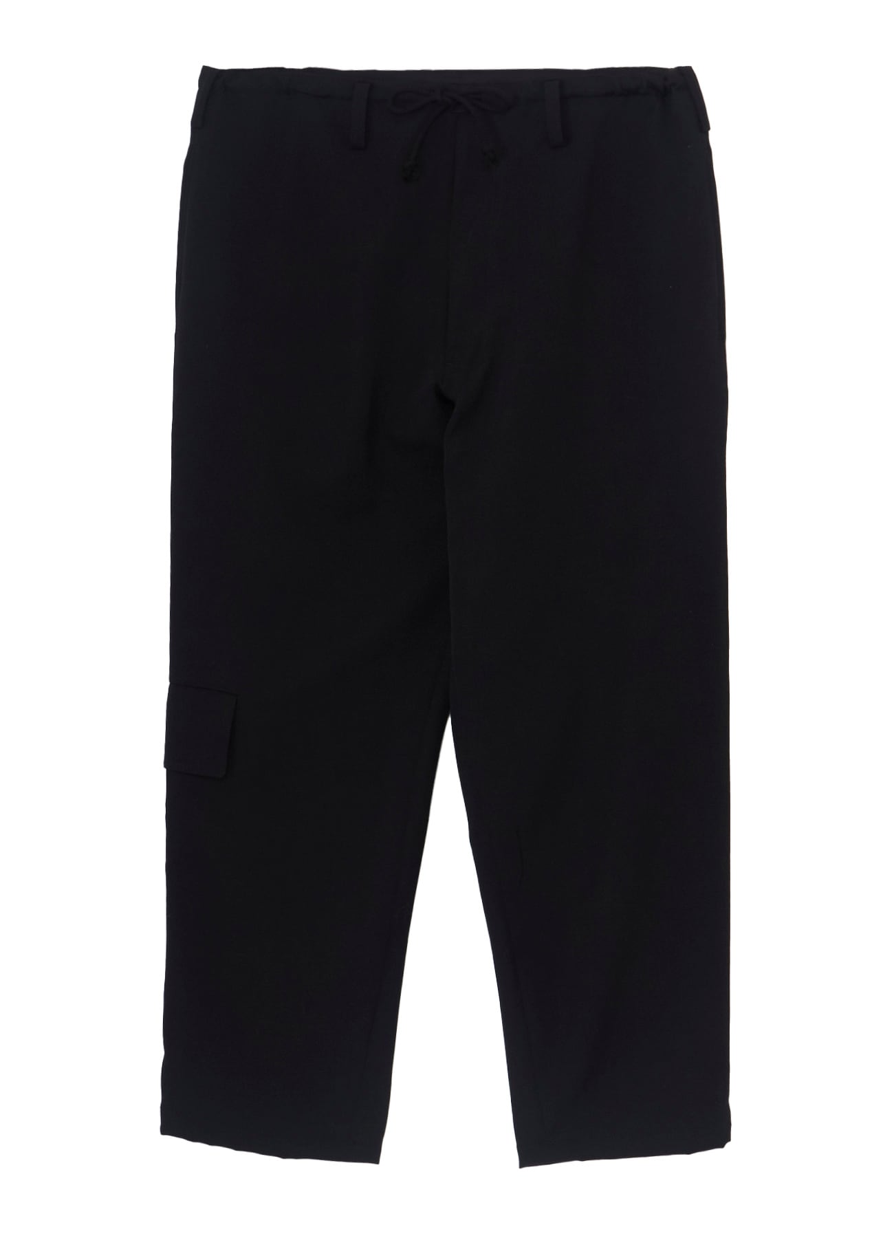 RE GABARDINE SIDE POCKET STRING PANTS