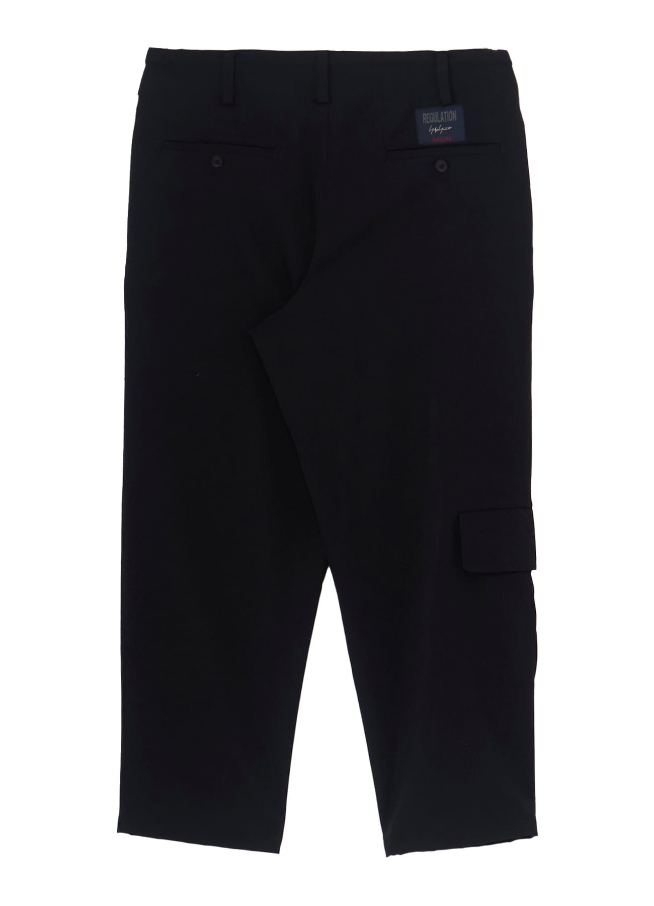 RE GABARDINE SIDE POCKET STRING PANTS