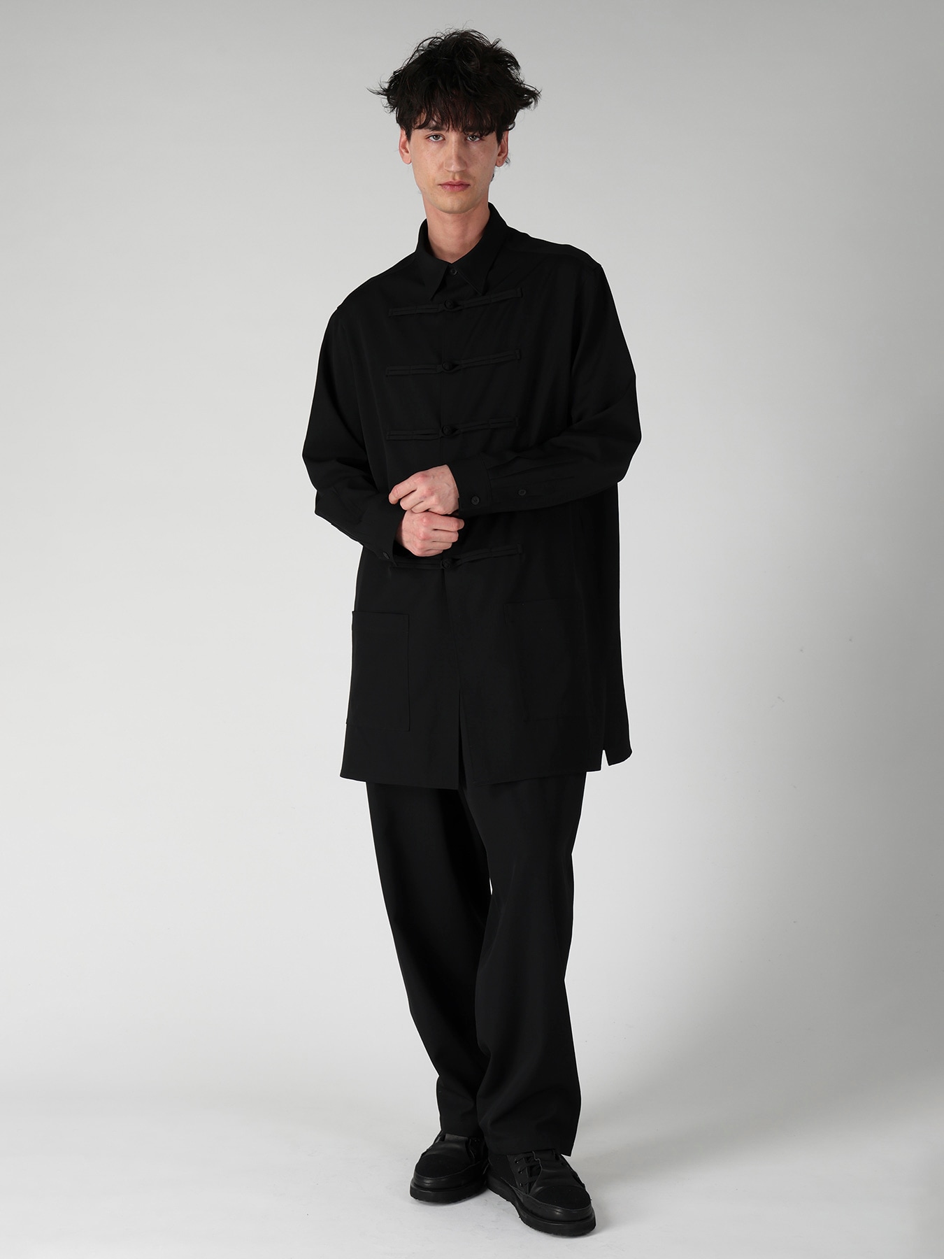 WOOL GABARDINE NEW STANDARD STRING PANTS