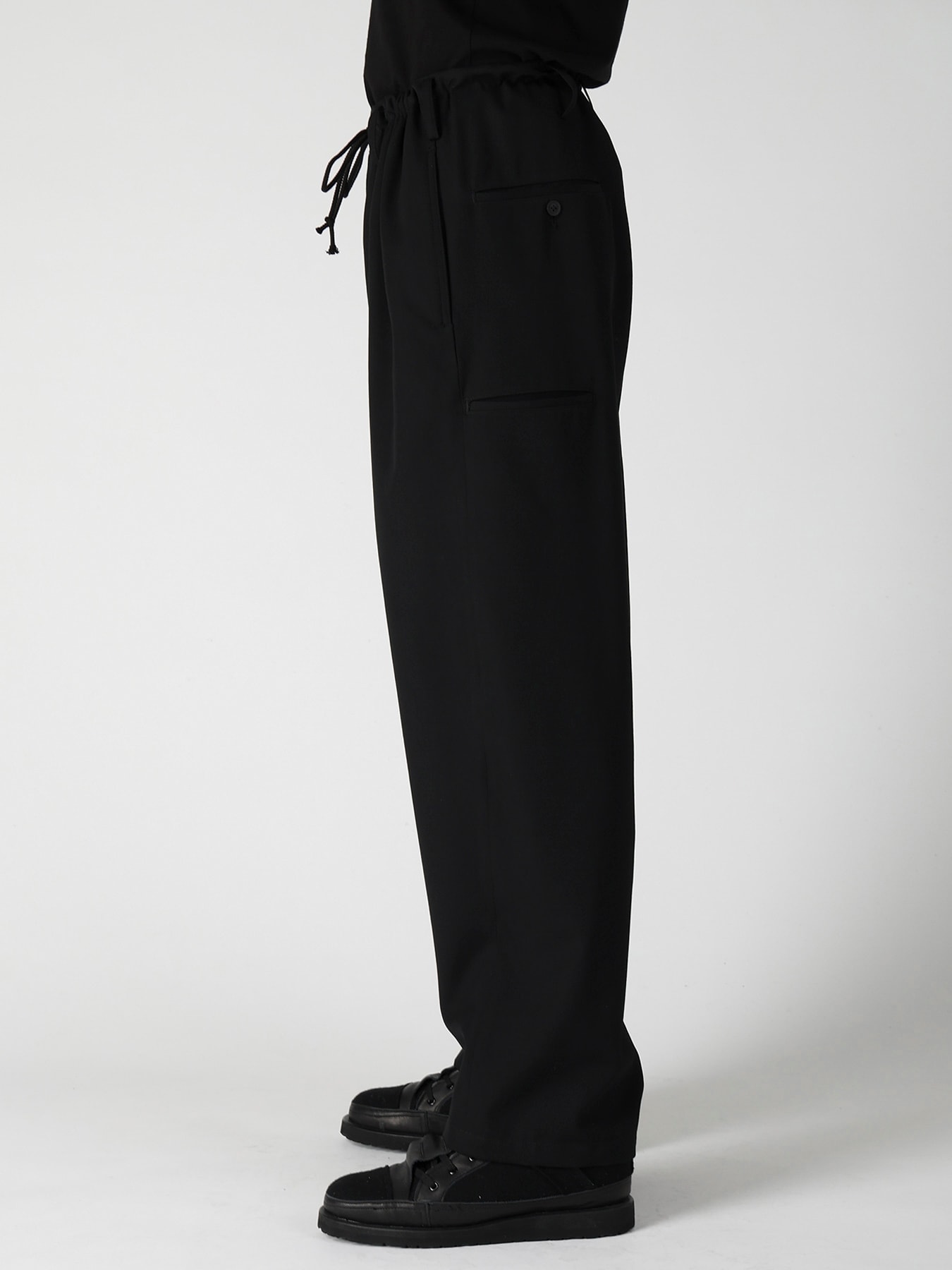 WOOL GABARDINE NEW STANDARD STRING PANTS