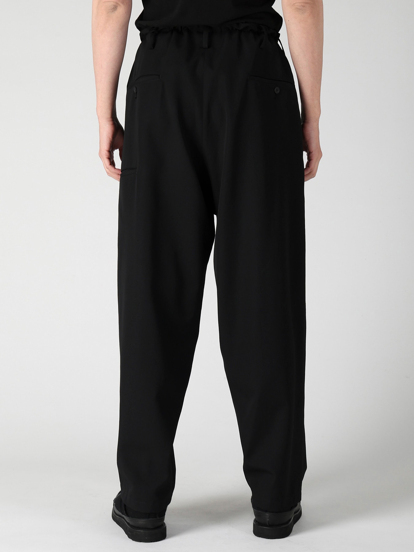 WOOL GABARDINE NEW STANDARD STRING PANTS