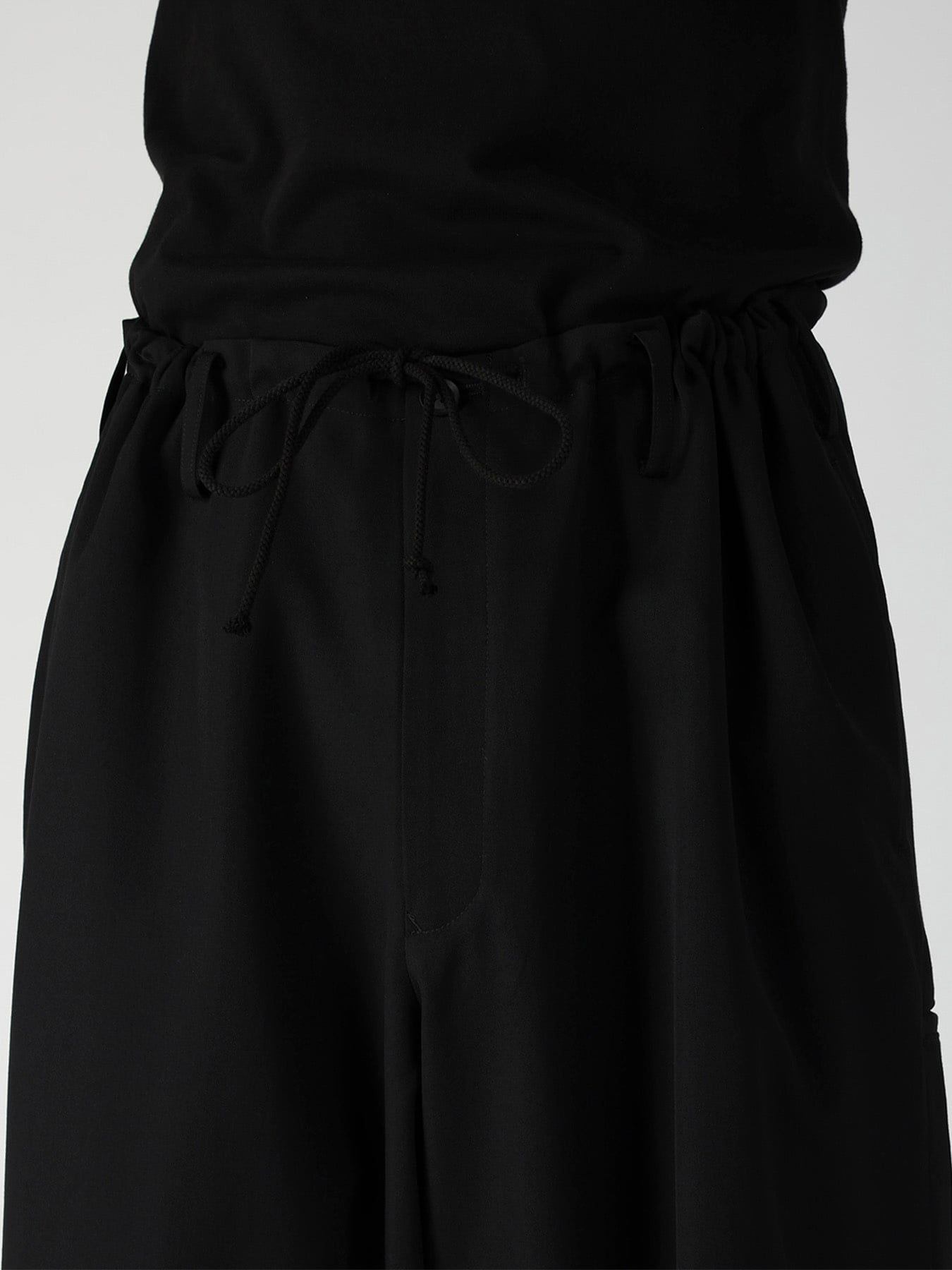 WOOL GABARDINE NEW STANDARD STRING PANTS