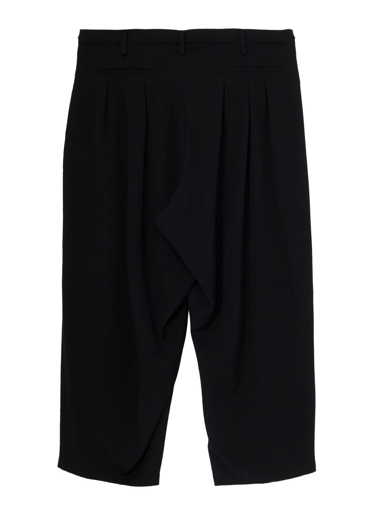 WOOL GABARDINE 12TUCKS PANTS
