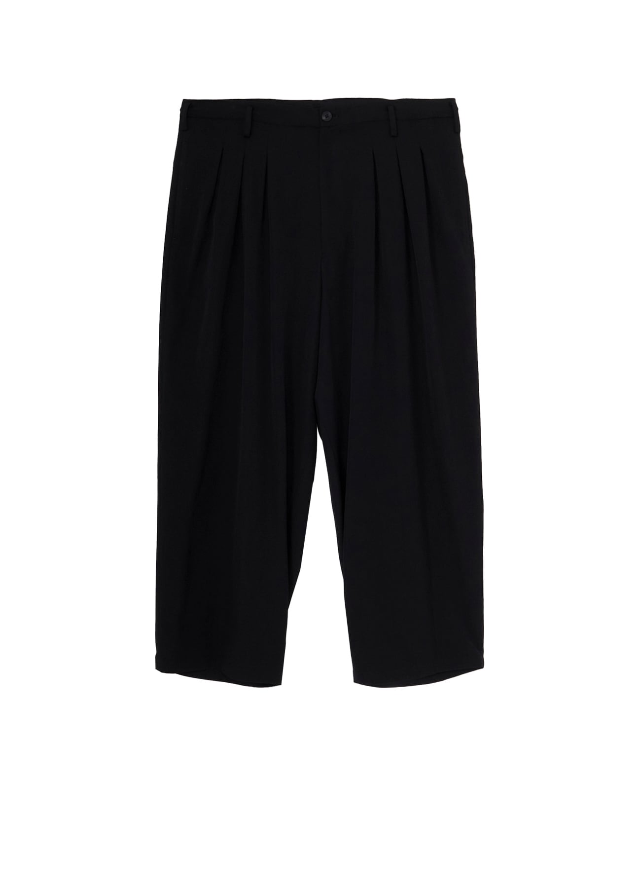 WOOL GABARDINE 12TUCKS PANTS