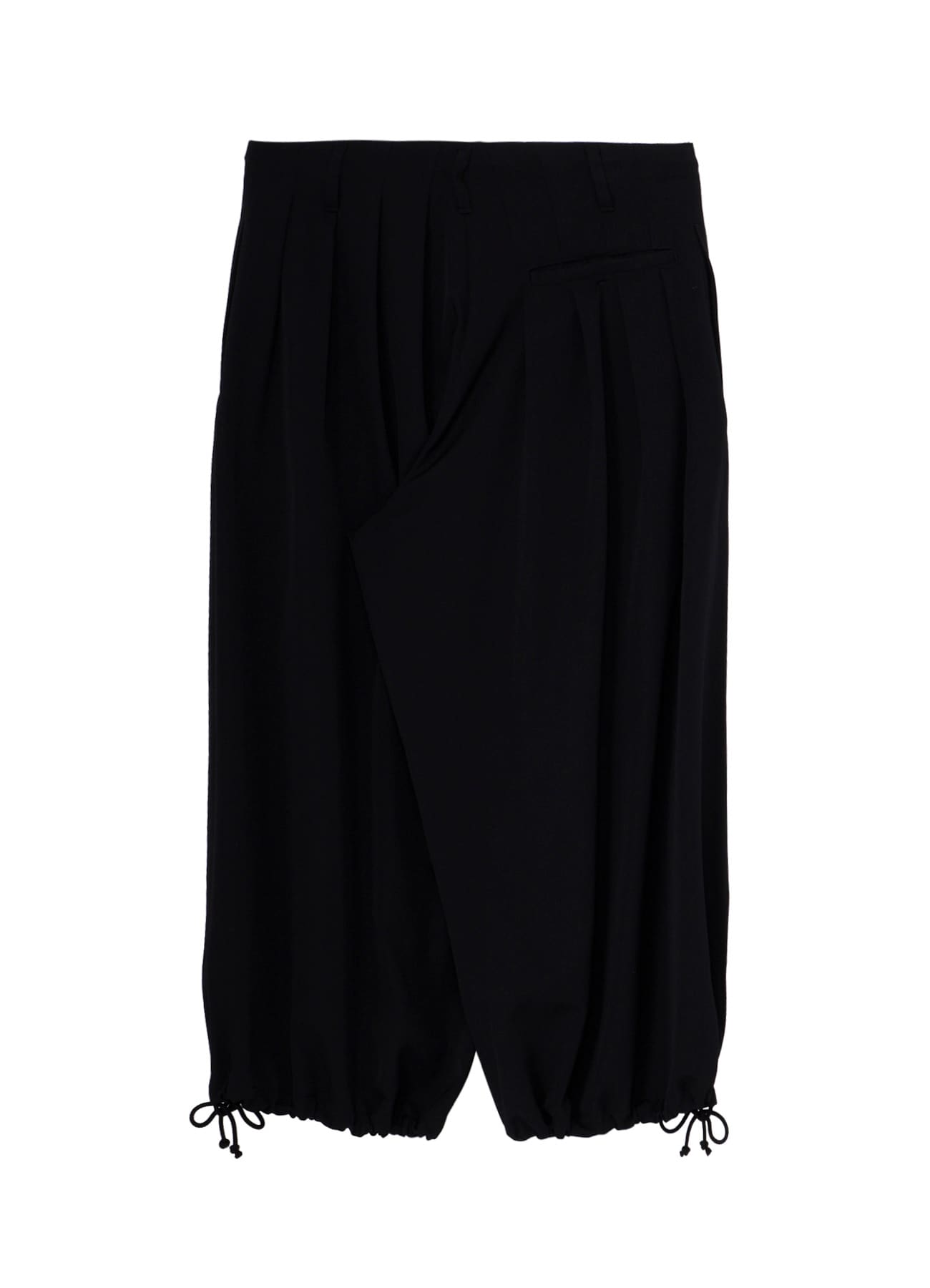 WOOL GABARDINE STANDAED BALLON PANTS