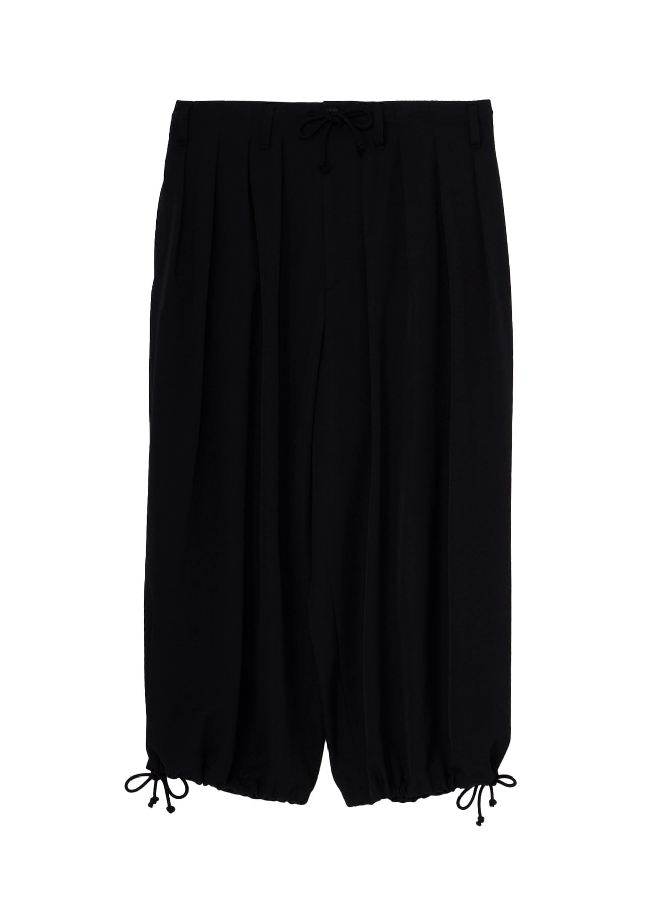 WOOL GABARDINE STANDAED BALLON PANTS