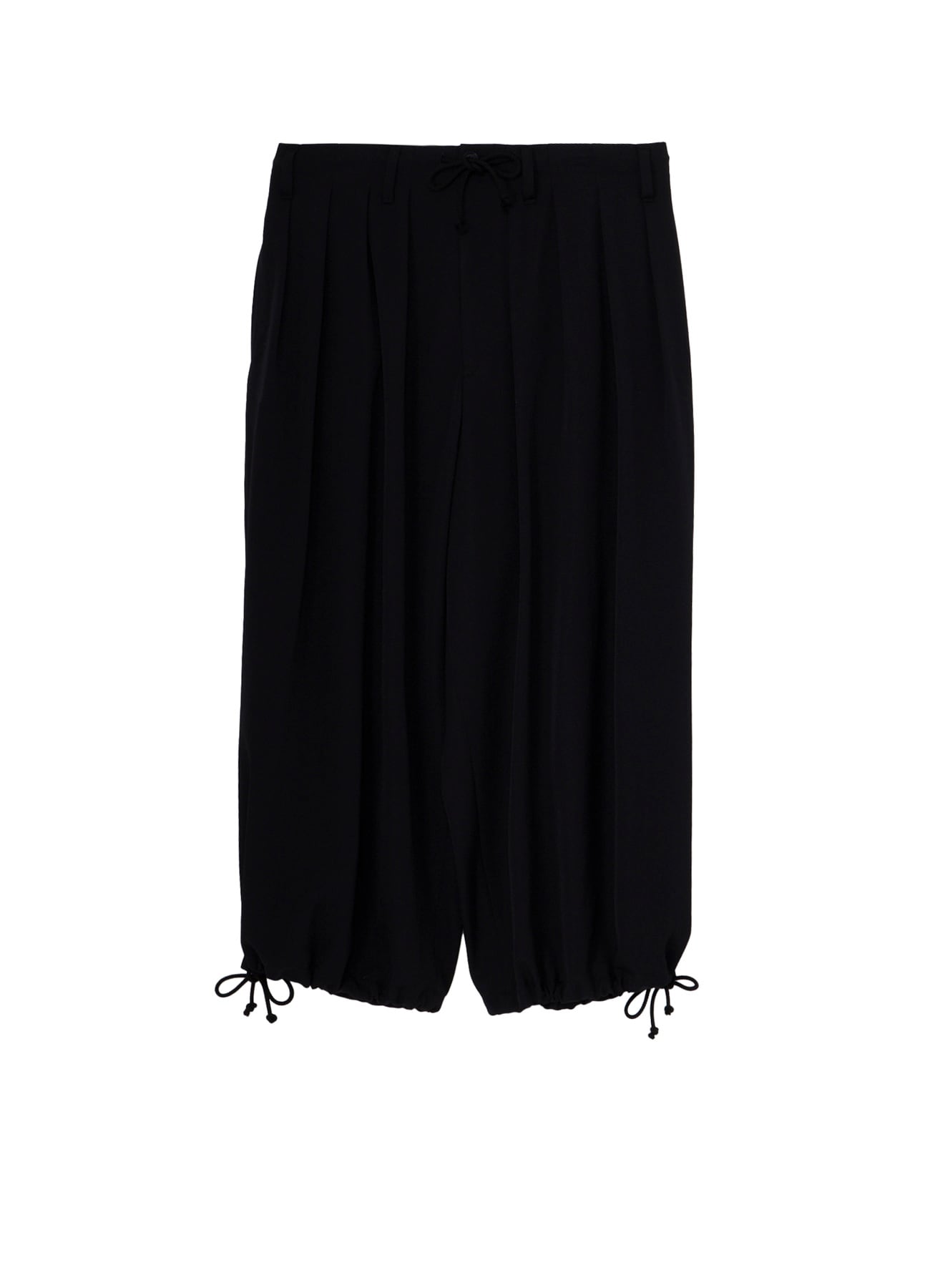 WOOL GABARDINE STANDAED BALLON PANTS