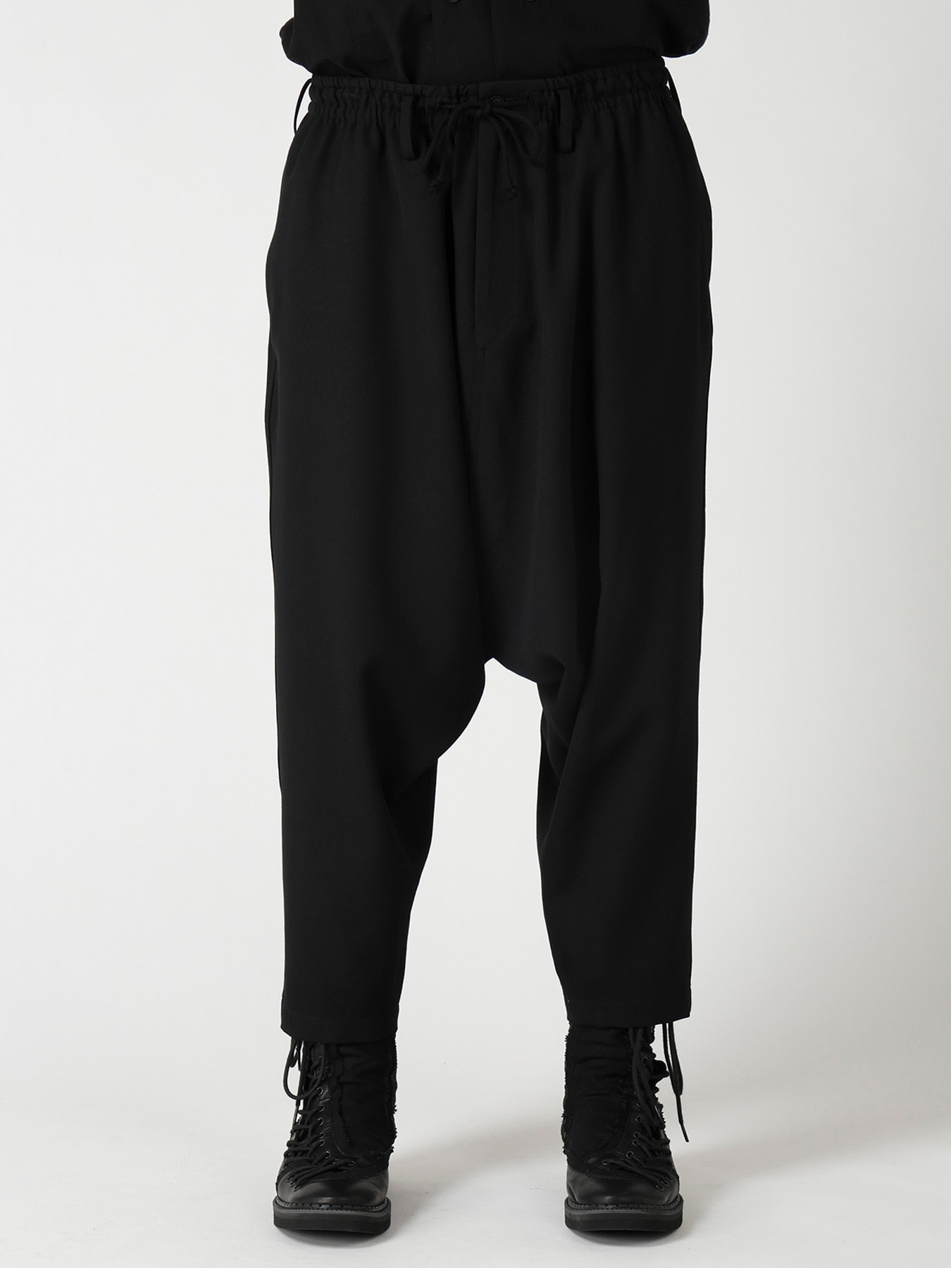 ARMY GABARDINE SAROUEL PANTS
