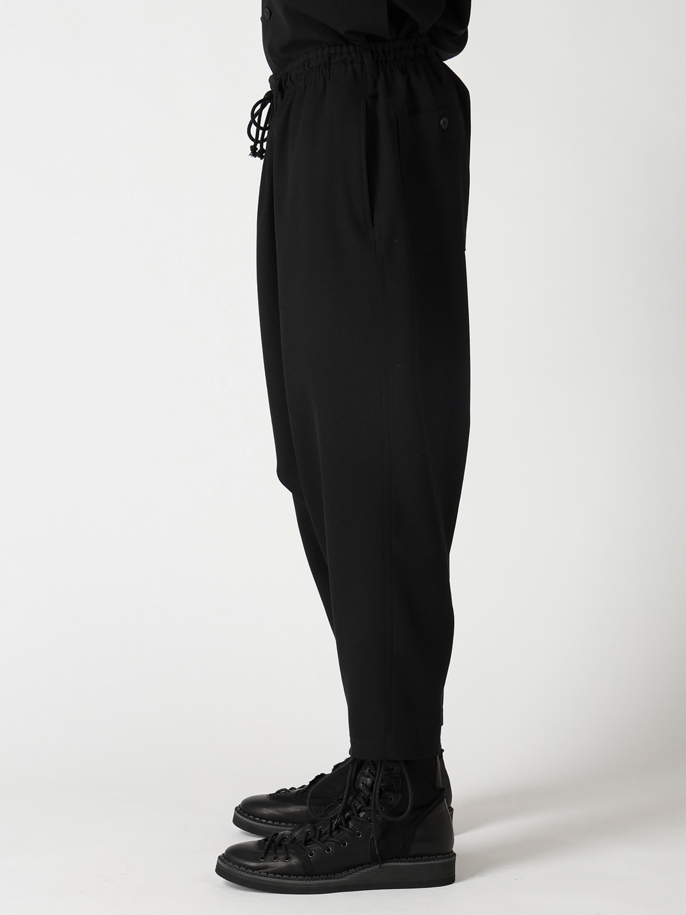 ARMY GABARDINE SAROUEL PANTS