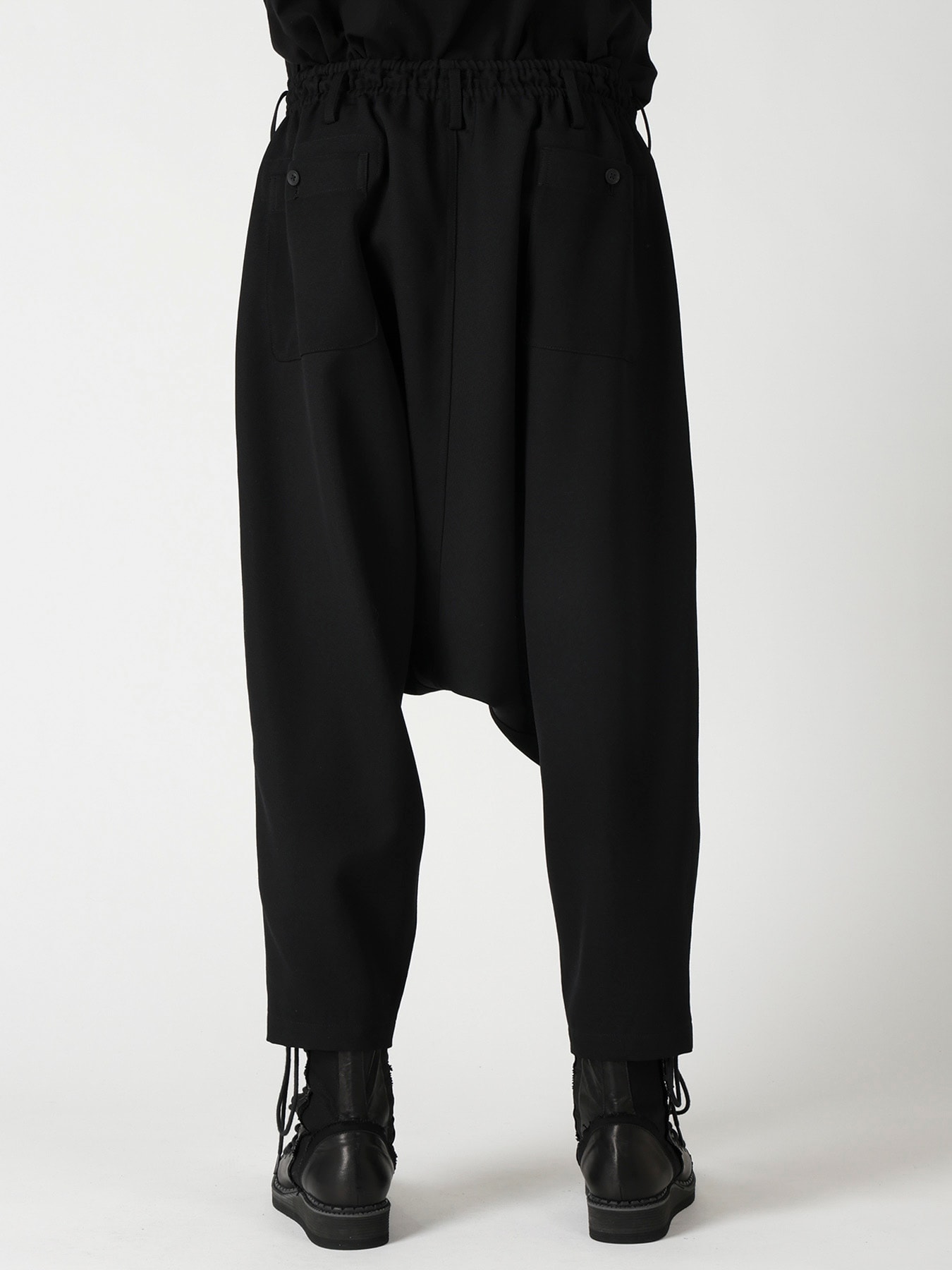 ARMY GABARDINE SAROUEL PANTS