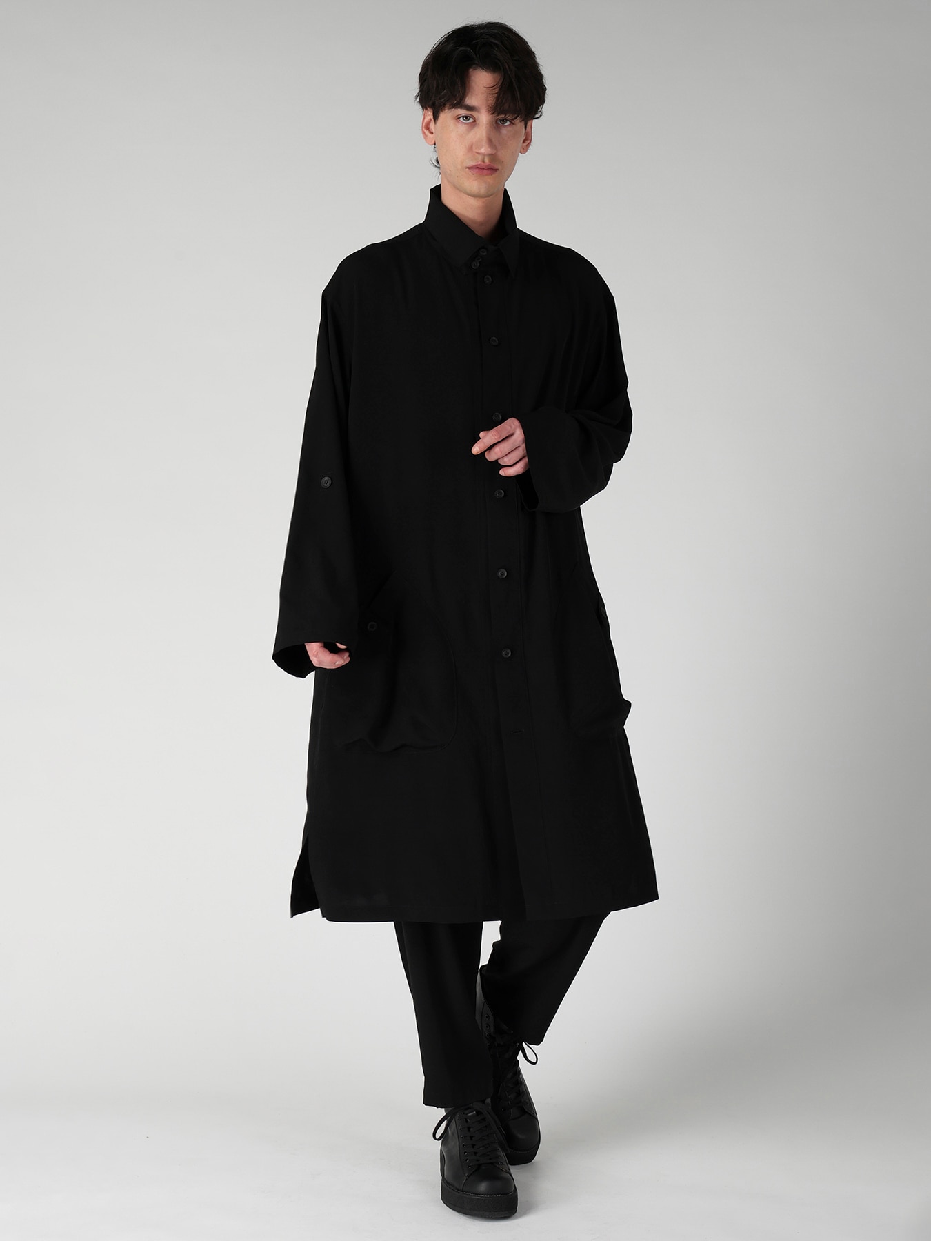 TA TUXEDO DOUBLE STITCH ELASTIC PANTS