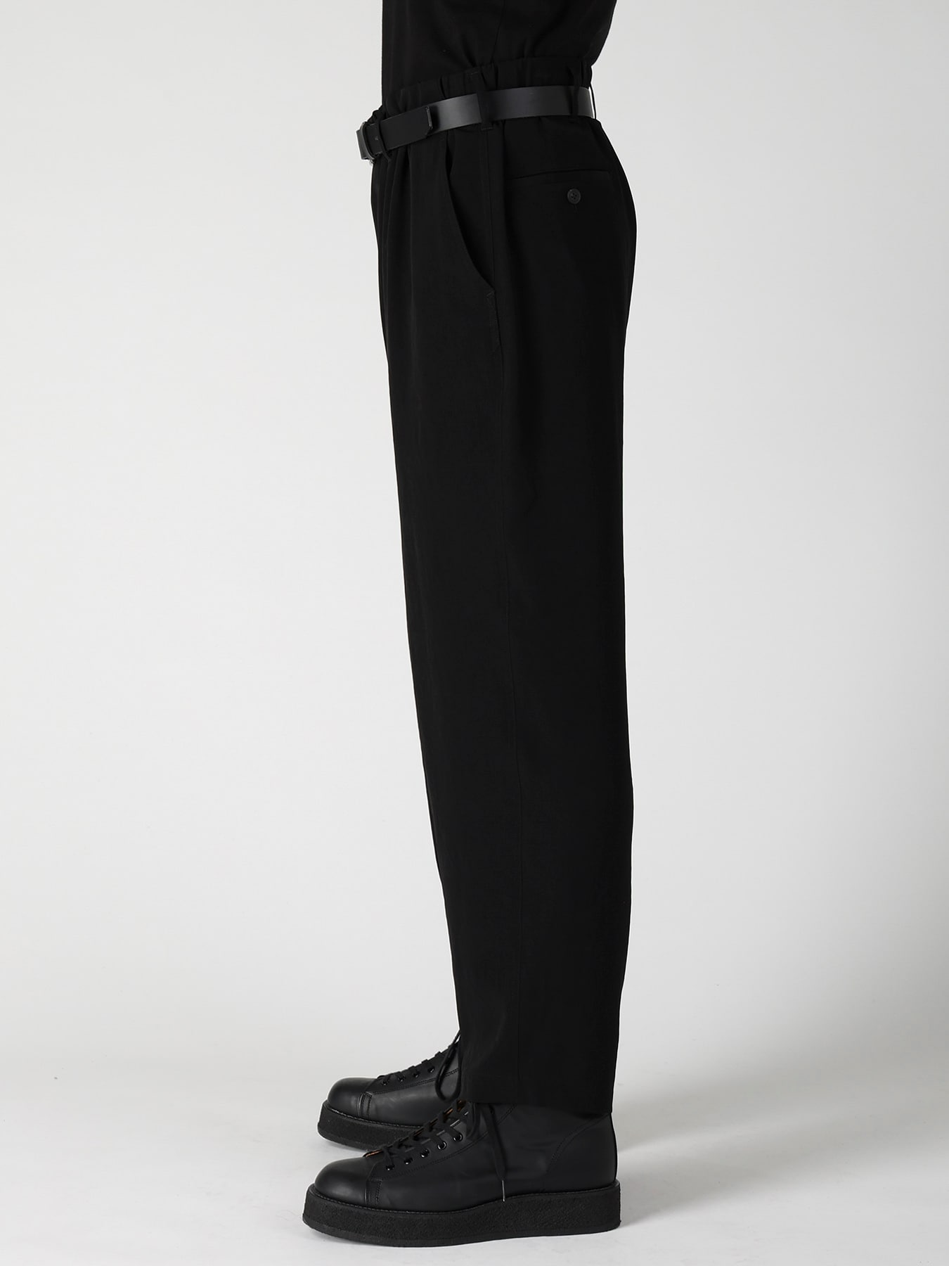 TA TUXEDO DOUBLE STITCH ELASTIC PANTS