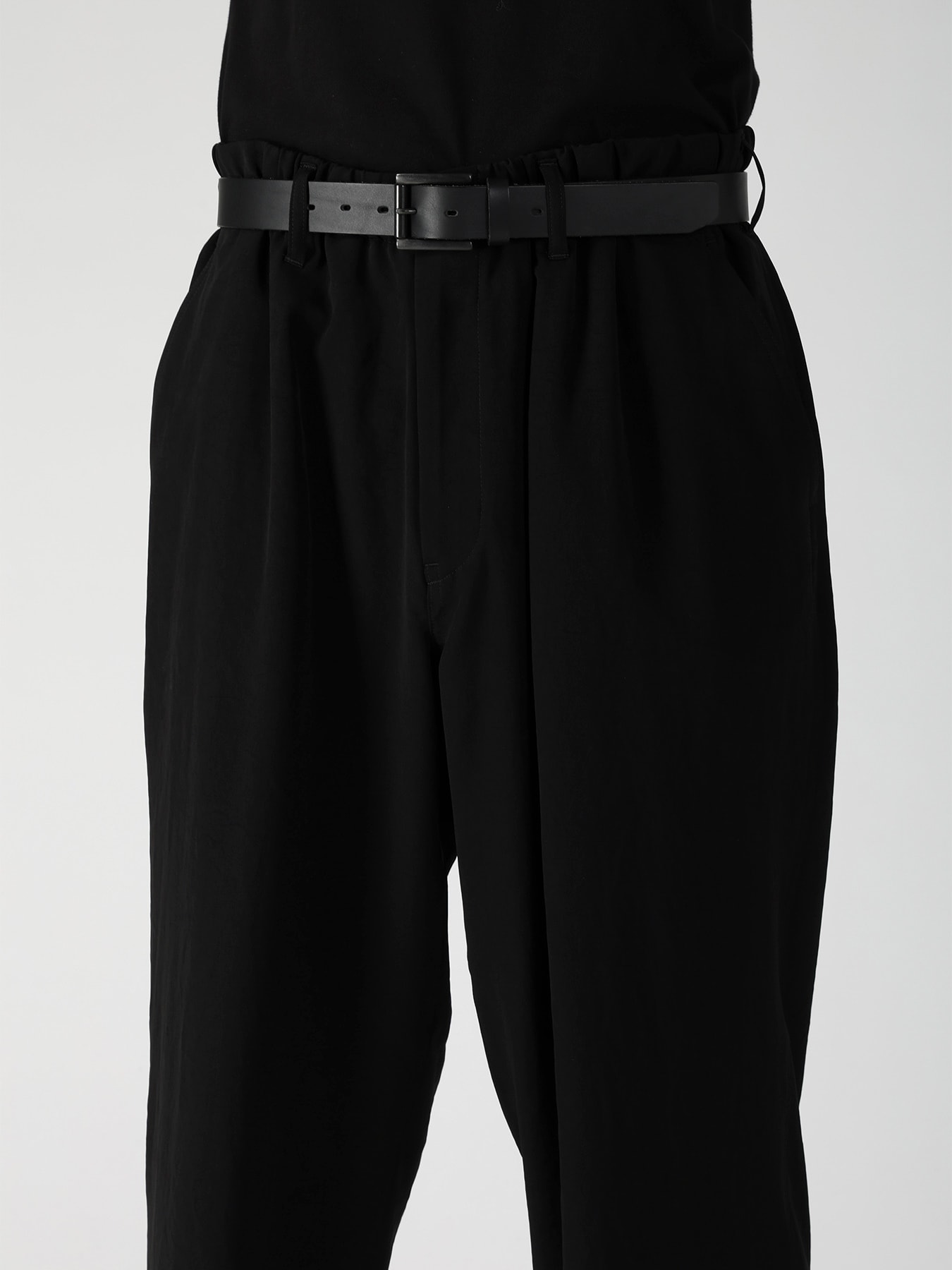 TA TUXEDO DOUBLE STITCH ELASTIC PANTS