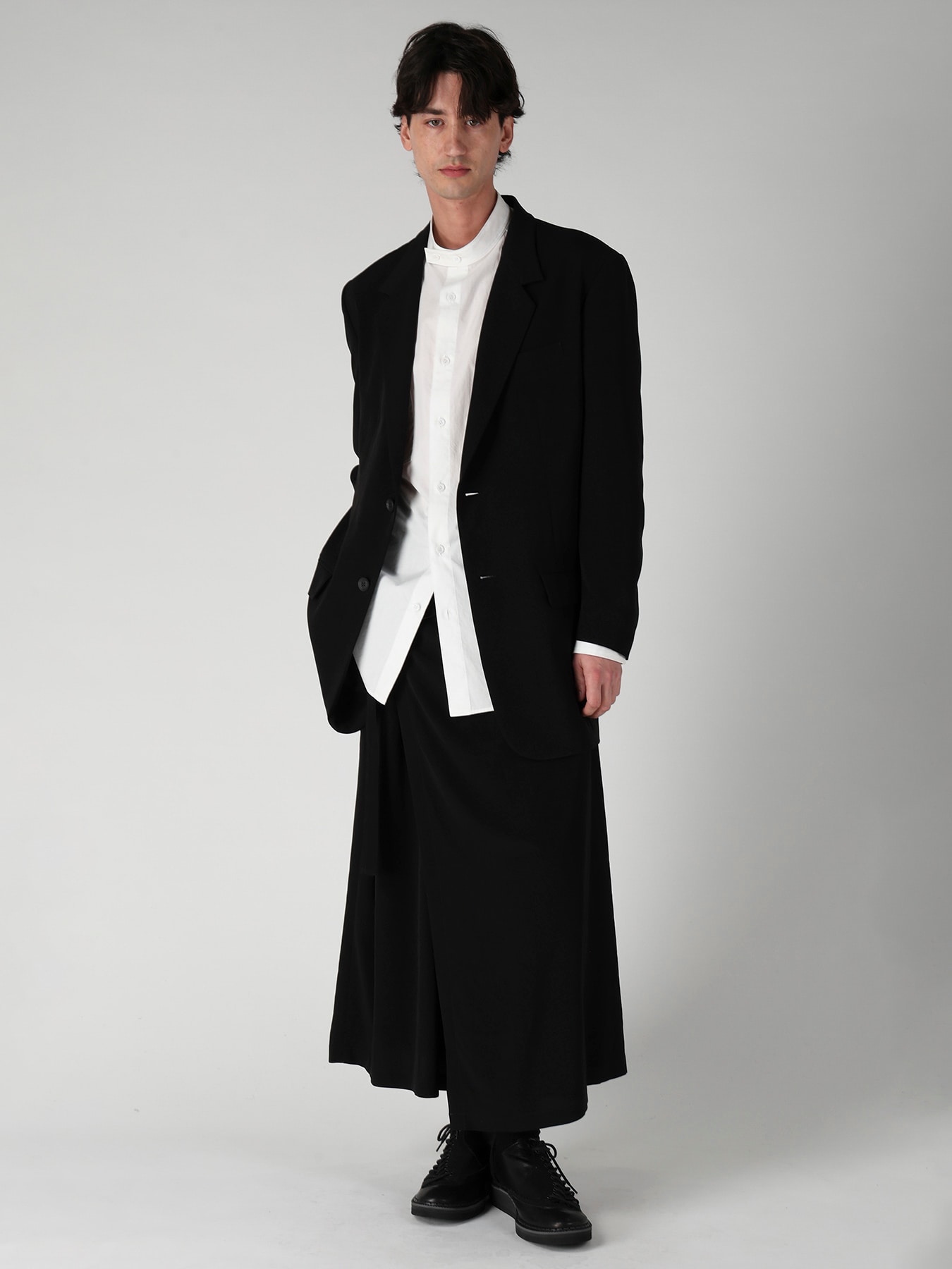 TA TUXEDO WRAP PANTS