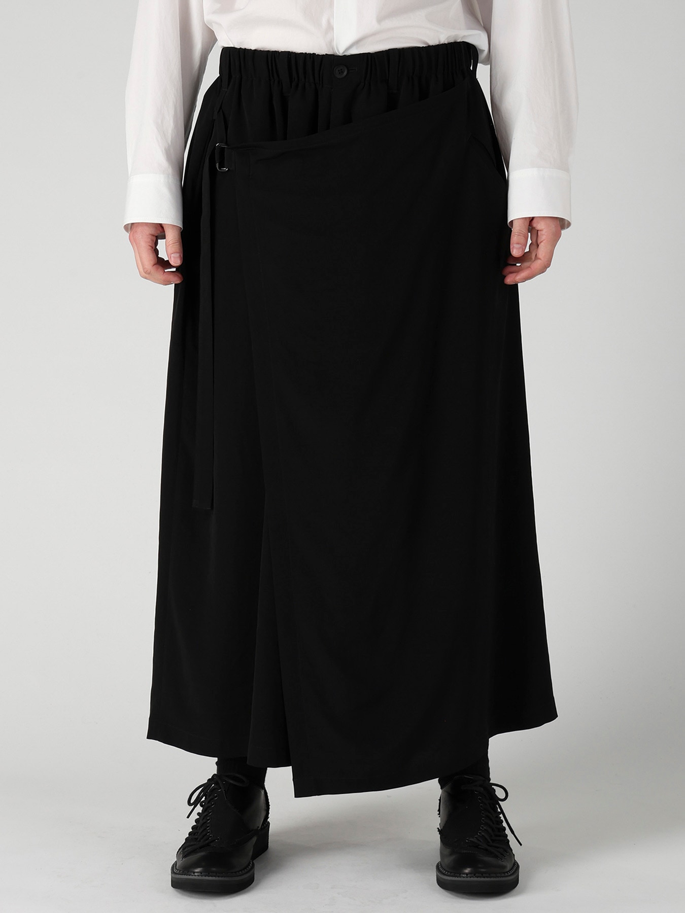 TA TUXEDO WRAP PANTS