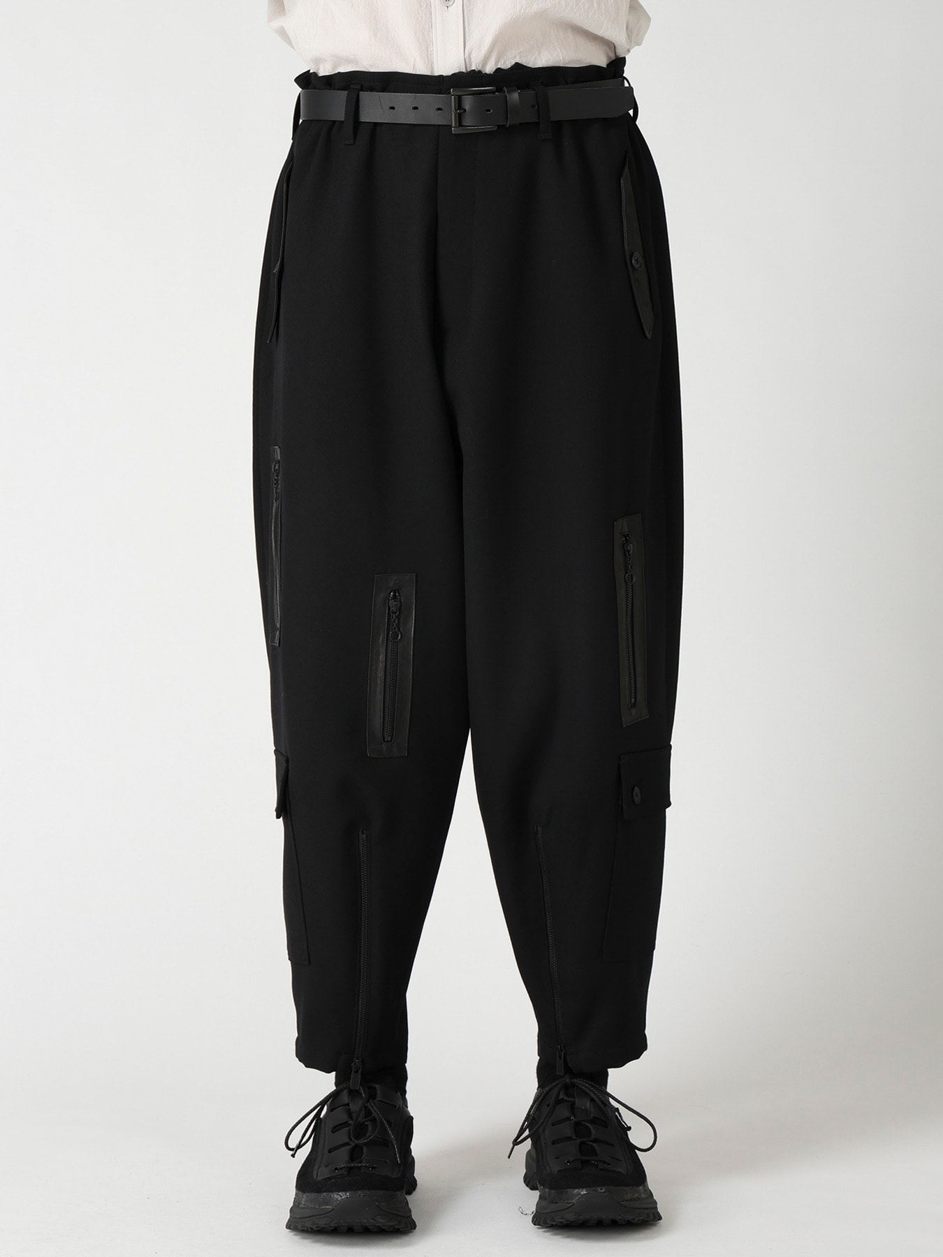 ARMY GABARDINE ZIP MILITARY PANTS