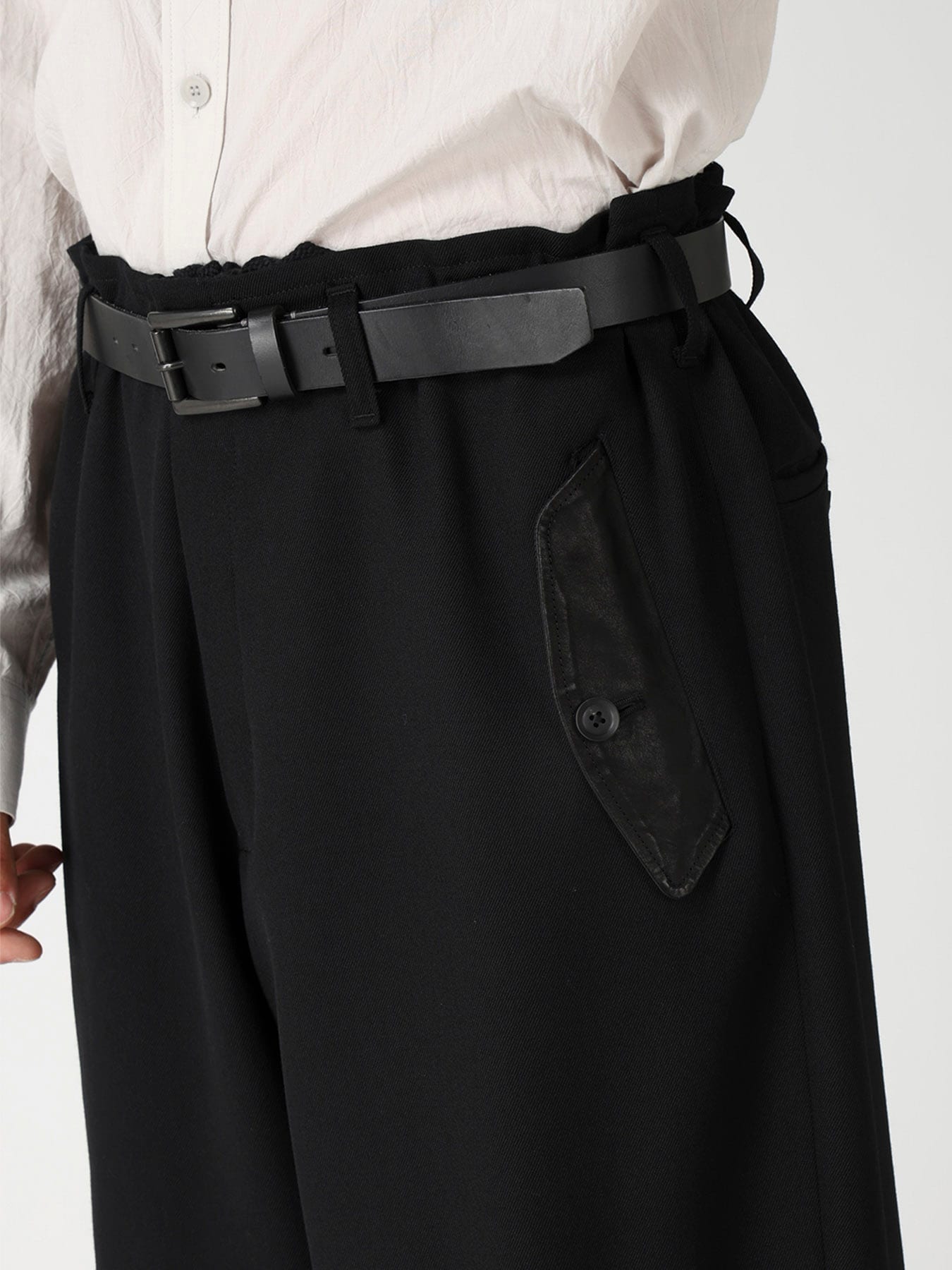 ARMY GABARDINE ZIP MILITARY PANTS