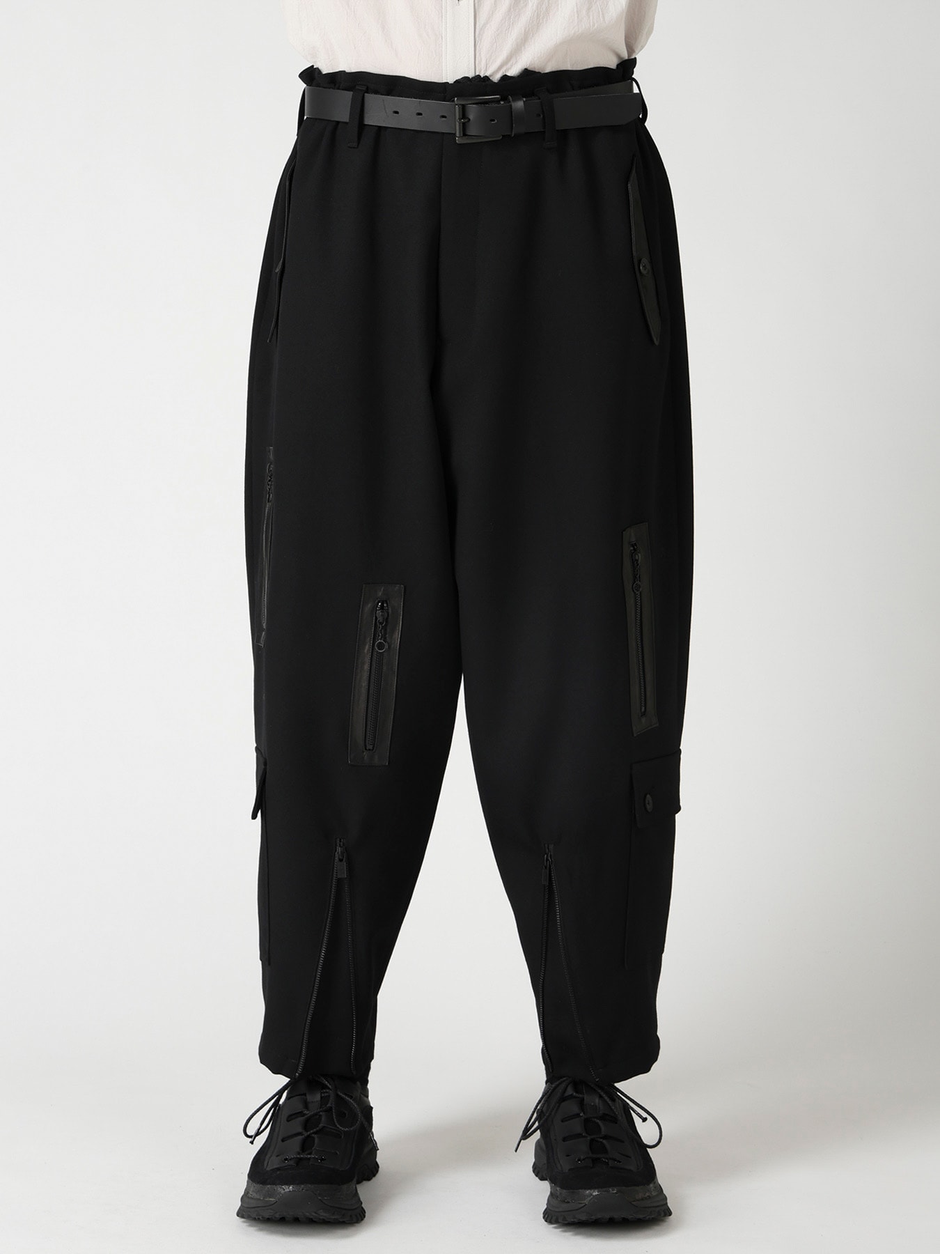 ARMY GABARDINE ZIP MILITARY PANTS