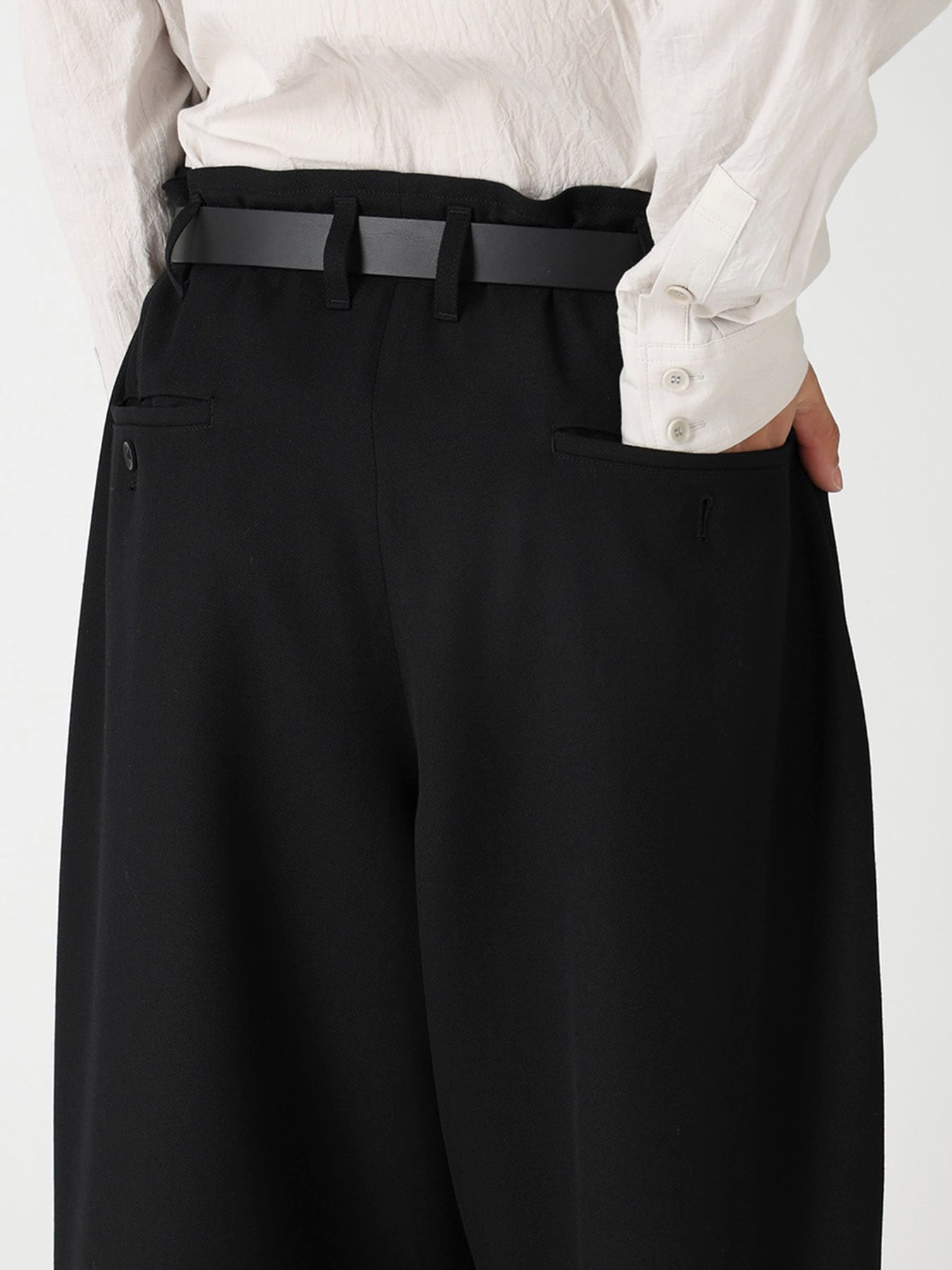 ARMY GABARDINE ZIP MILITARY PANTS