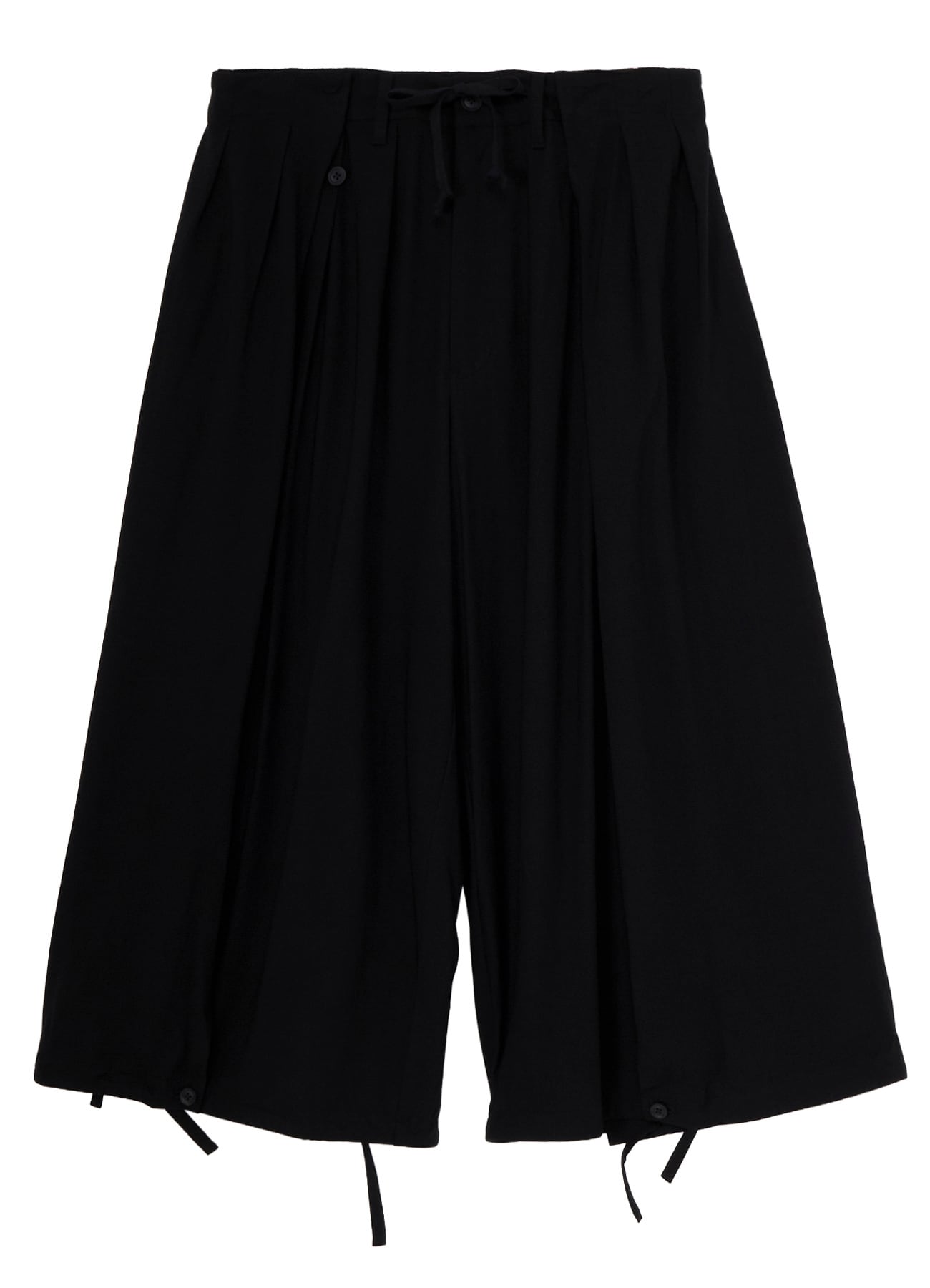 HIGH-TWISTED JERSEY BOTH SIDE WRAP PANTS