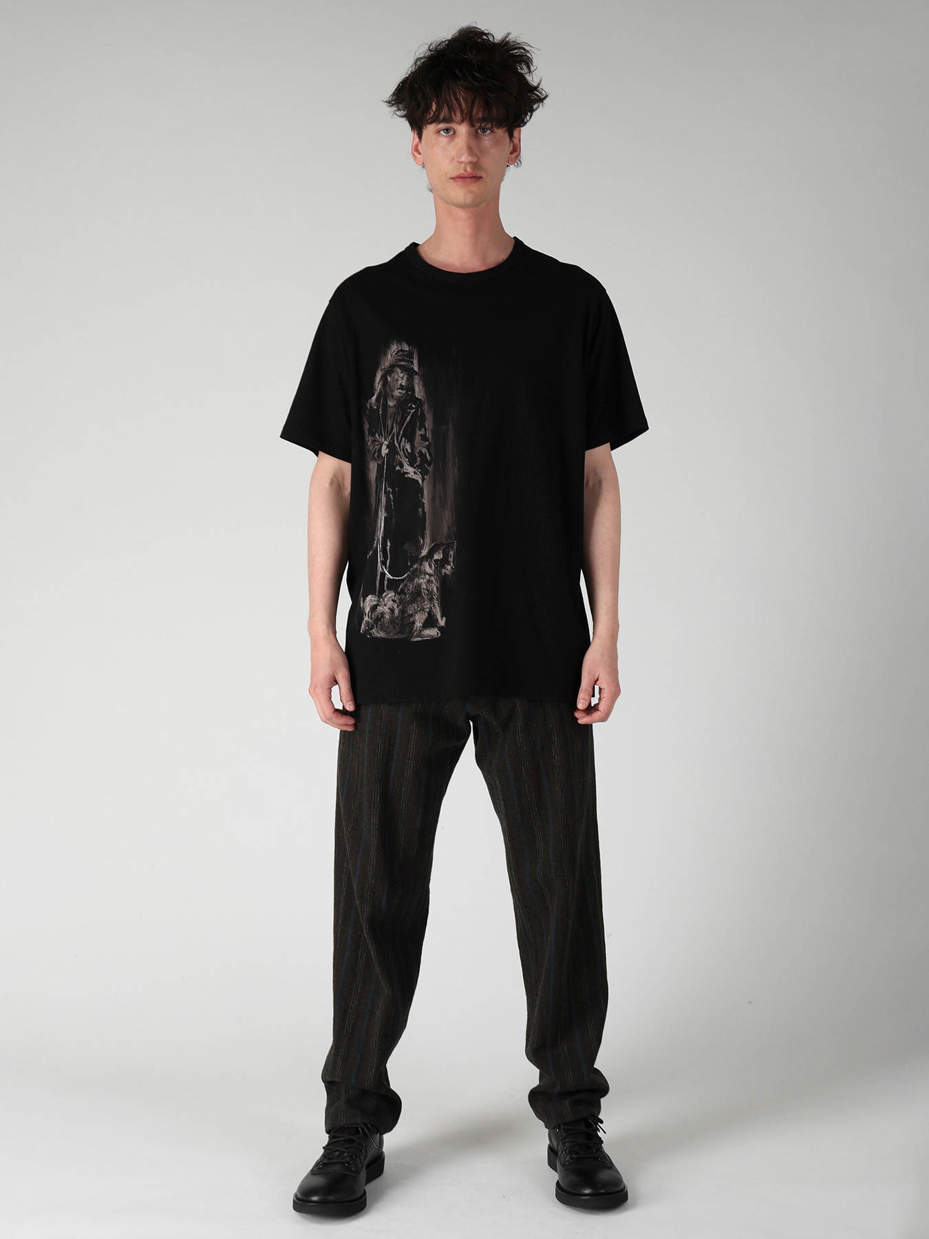SPUN COLOR STRIPE BR SLIM PANTS