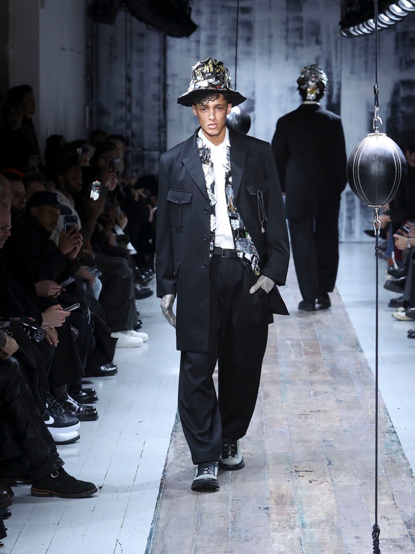 W TUXEDO 2TUCKS SLIM PANTS