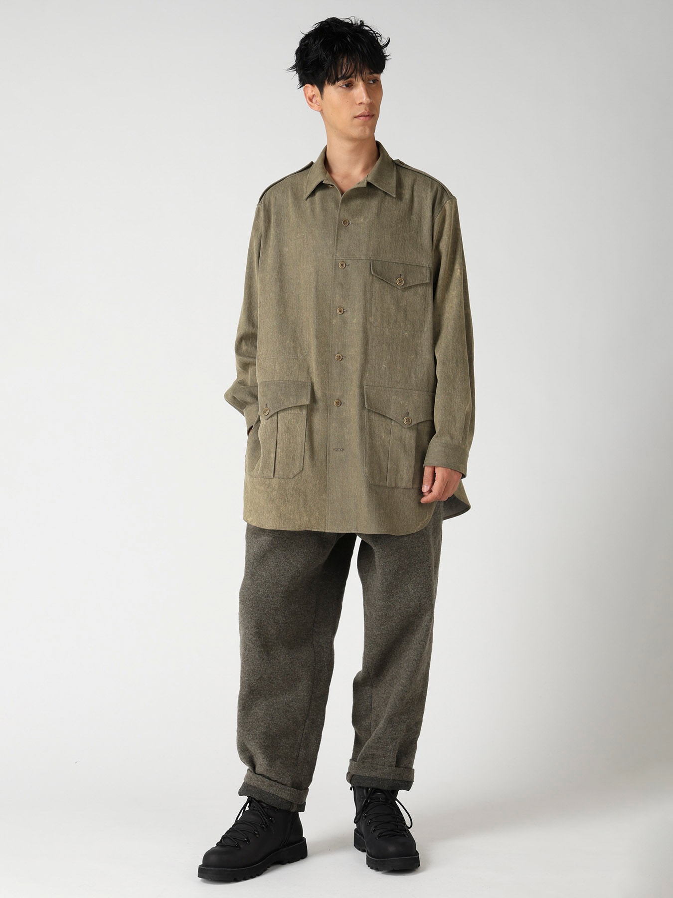 ARMY BLANKET FLAP POCKET PANTS