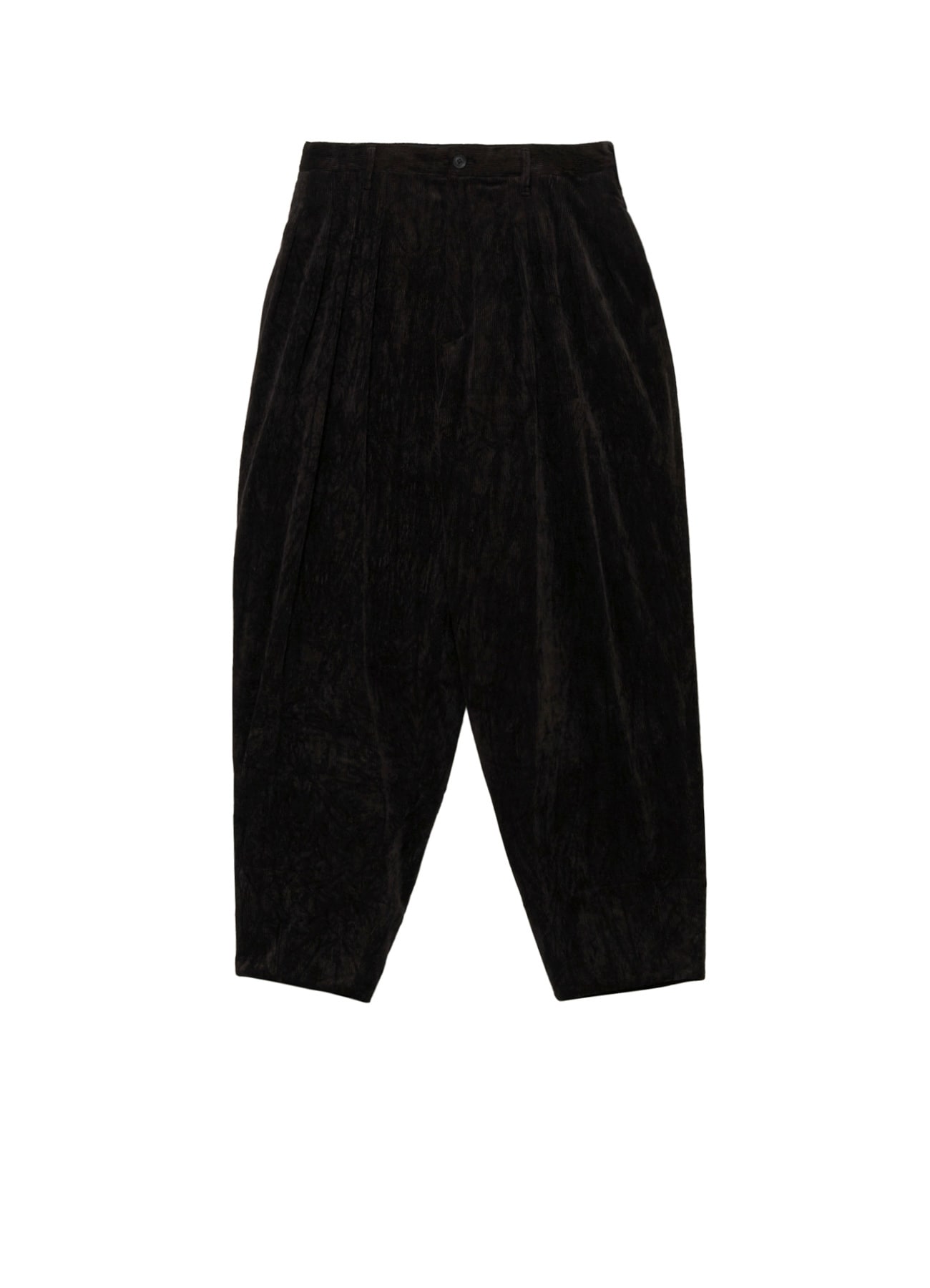 C/RY CORDUROY PIGMENT WASH STACKED HEM PANTS