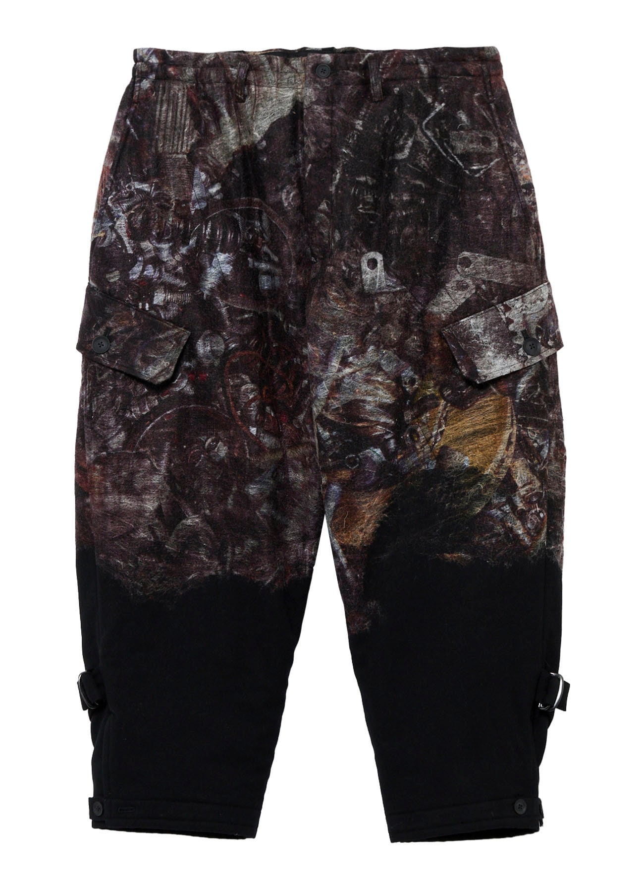 VIYELLA W SCREW HEM BELT PT CARGO PANTS