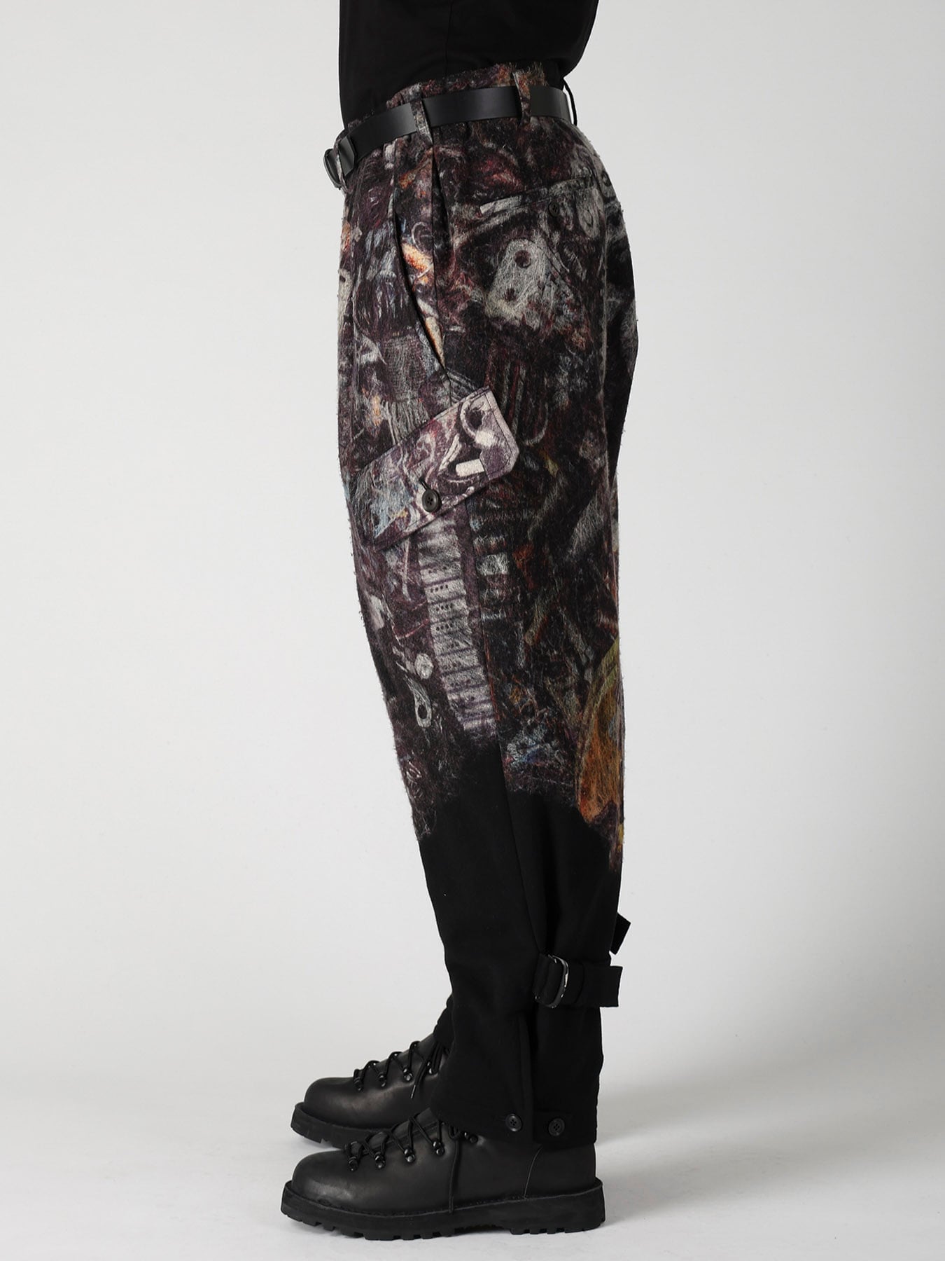 VIYELLA W SCREW HEM BELT PT CARGO PANTS