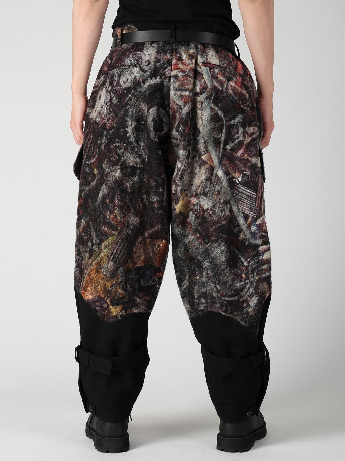 VIYELLA W SCREW HEM BELT PT CARGO PANTS
