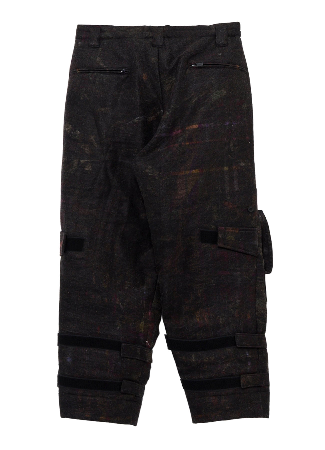 VIYELLA W PLAID PRINT KNEE WORK PANTS