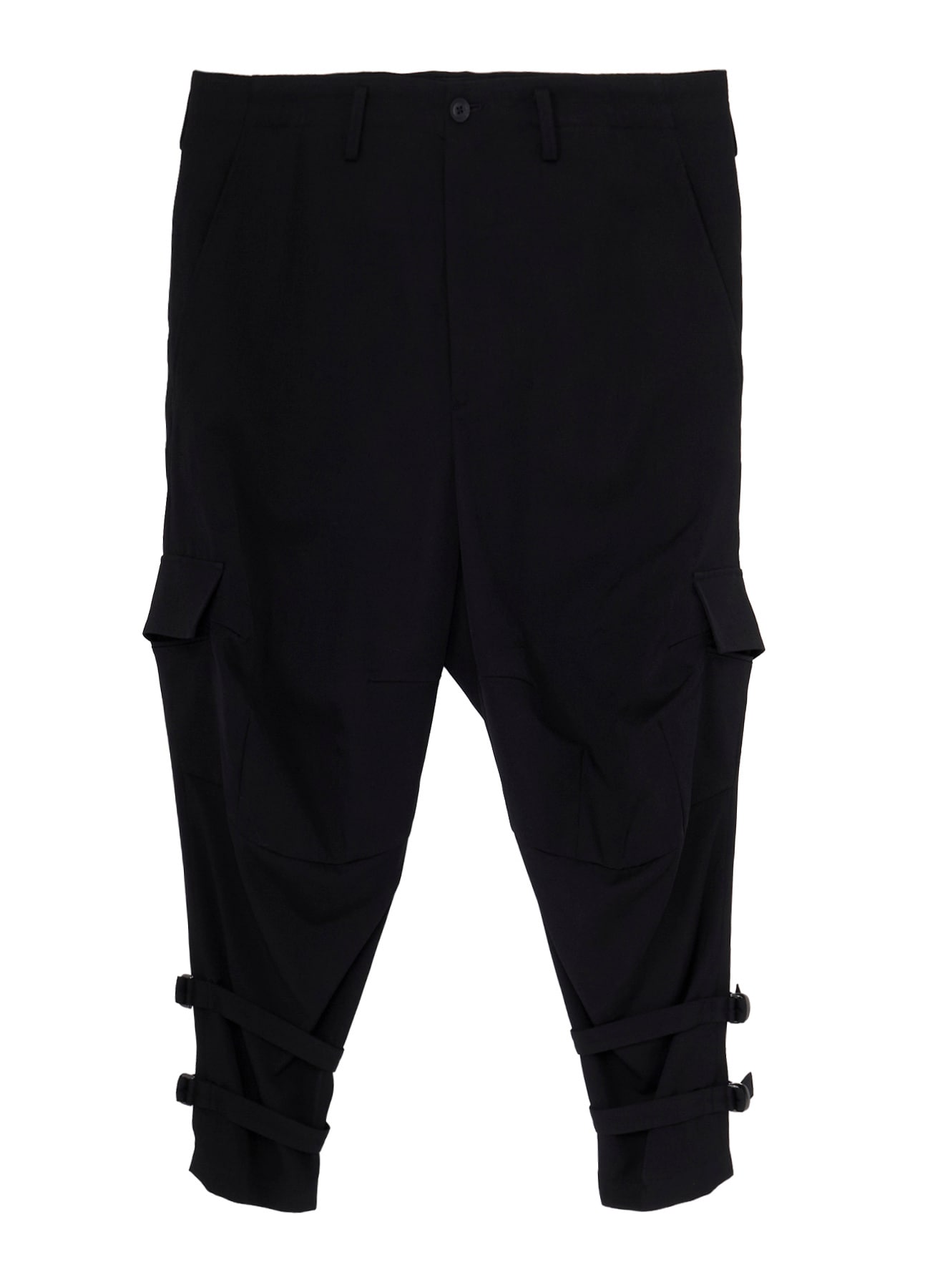 WOOL GABARDINE KNEE PANEL WORK PANTS
