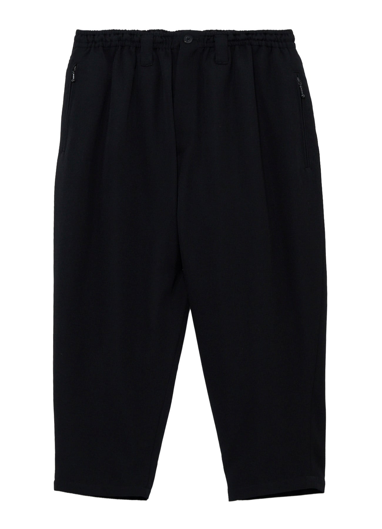ARMY GABARDINE BALL ZIPPER PANTS